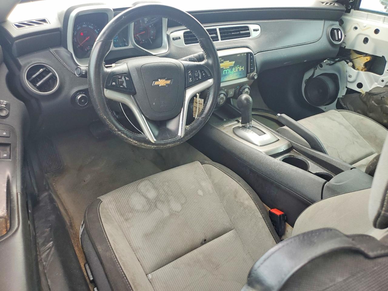 2015 Chevrolet Camaro Lt White vin: 2G1FD1E32F9166325