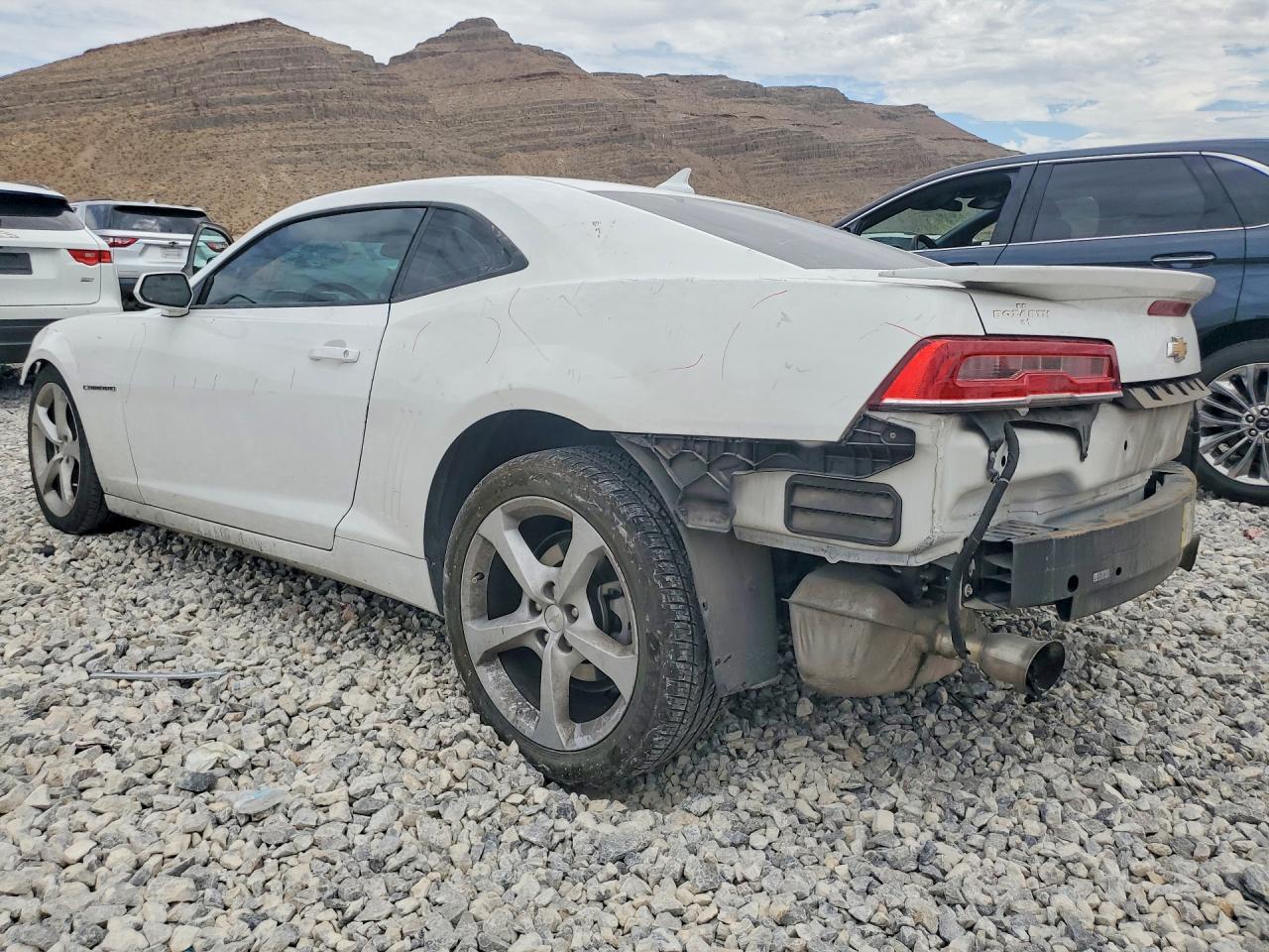 2015 Chevrolet Camaro Lt White vin: 2G1FD1E32F9166325