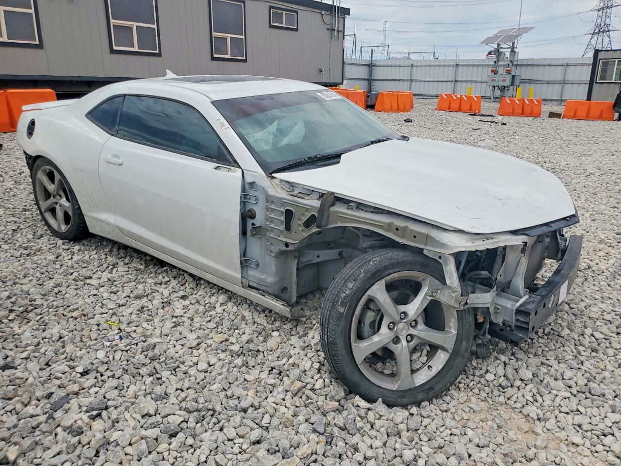 2015 Chevrolet Camaro Lt White vin: 2G1FD1E32F9166325