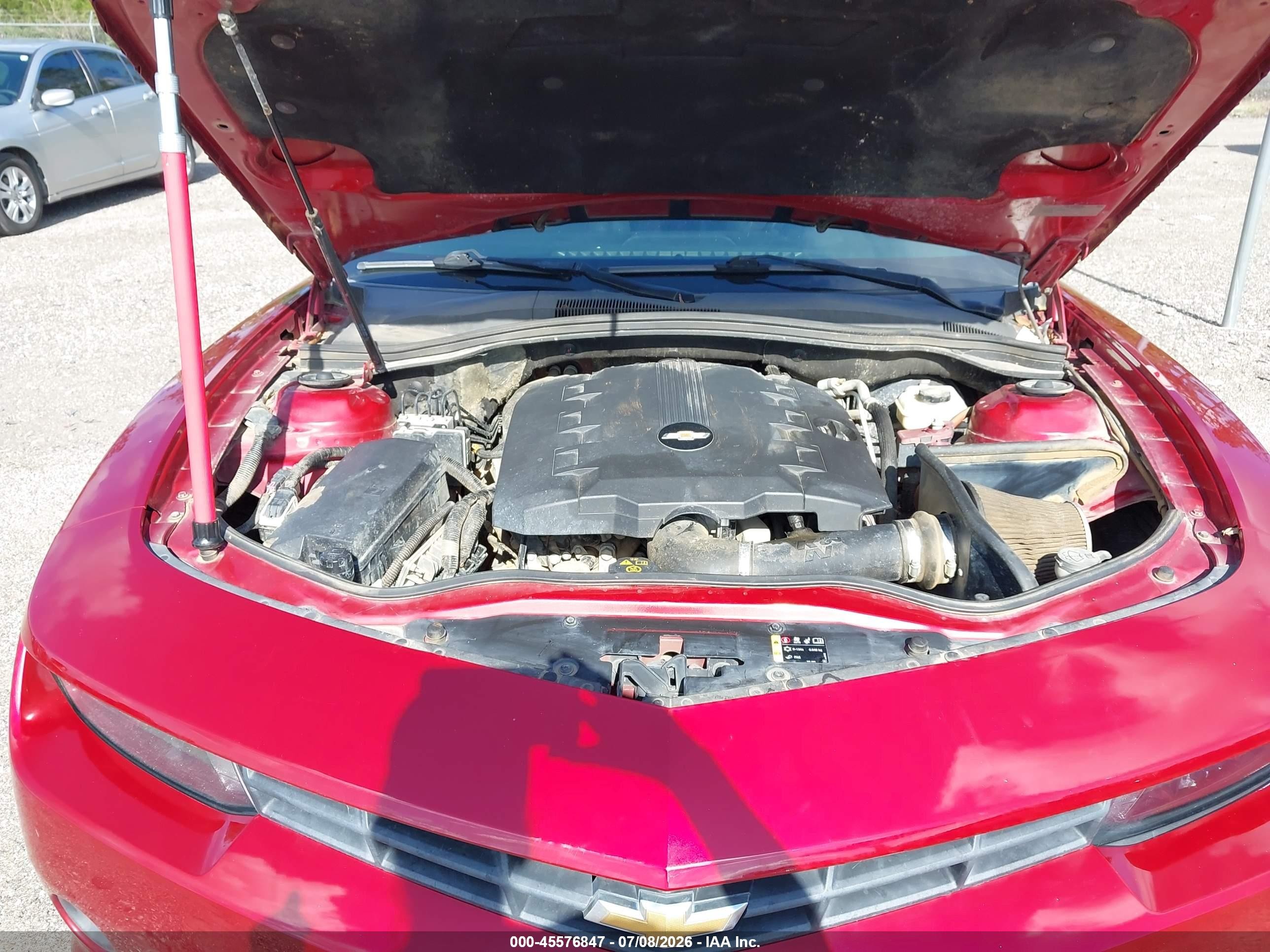 2015 Chevrolet Camaro 1lt Red vin: 2G1FD1E32F9183352
