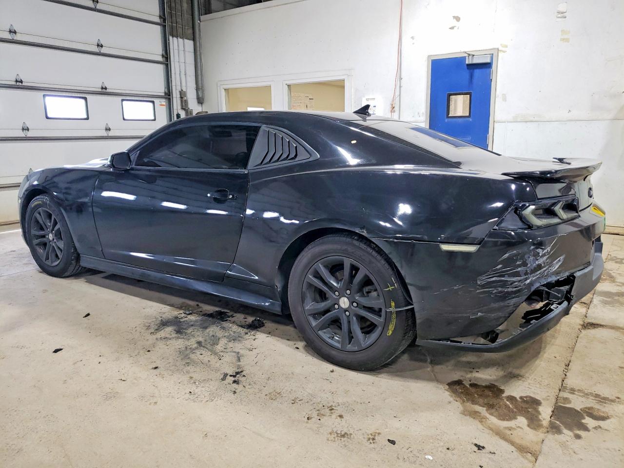2015 Chevrolet Camaro Lt Black vin: 2G1FD1E32F9201350