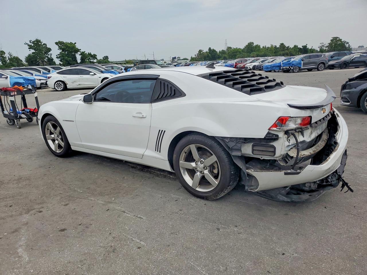 2015 Chevrolet Camaro Lt White vin: 2G1FD1E32F9253190