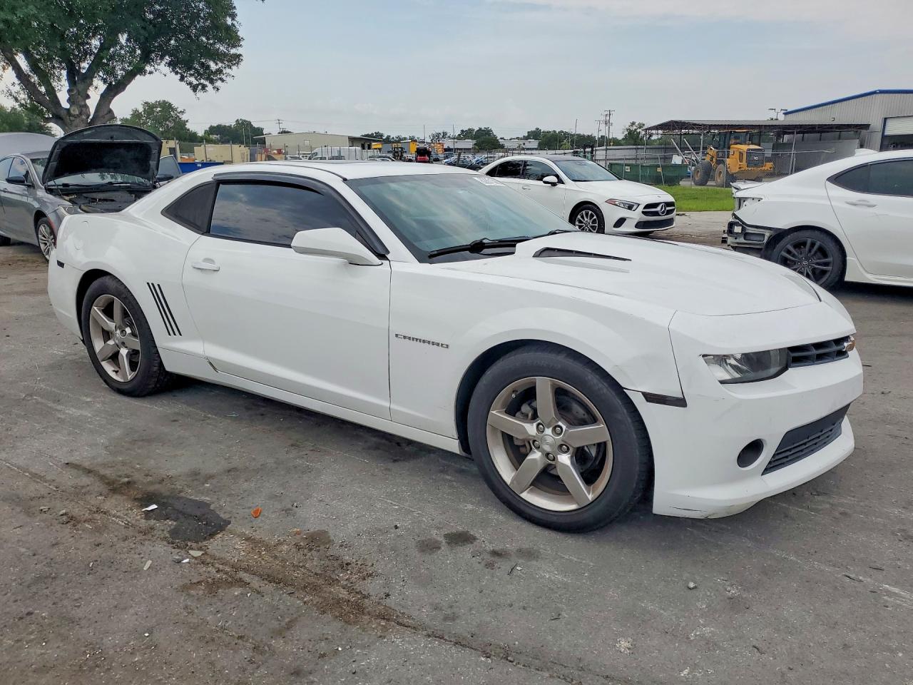 2015 Chevrolet Camaro Lt White vin: 2G1FD1E32F9253190