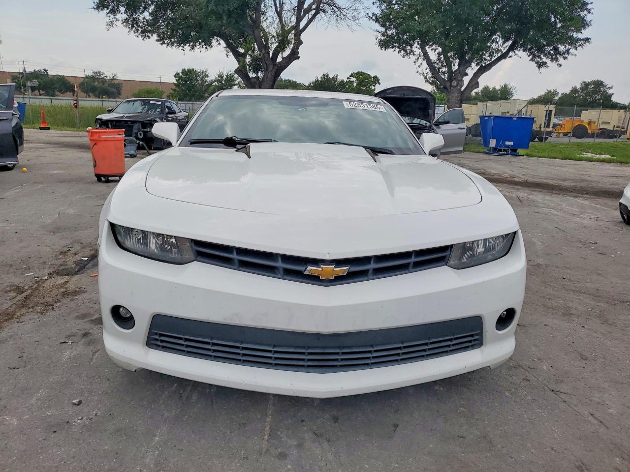 2015 Chevrolet Camaro Lt White vin: 2G1FD1E32F9253190