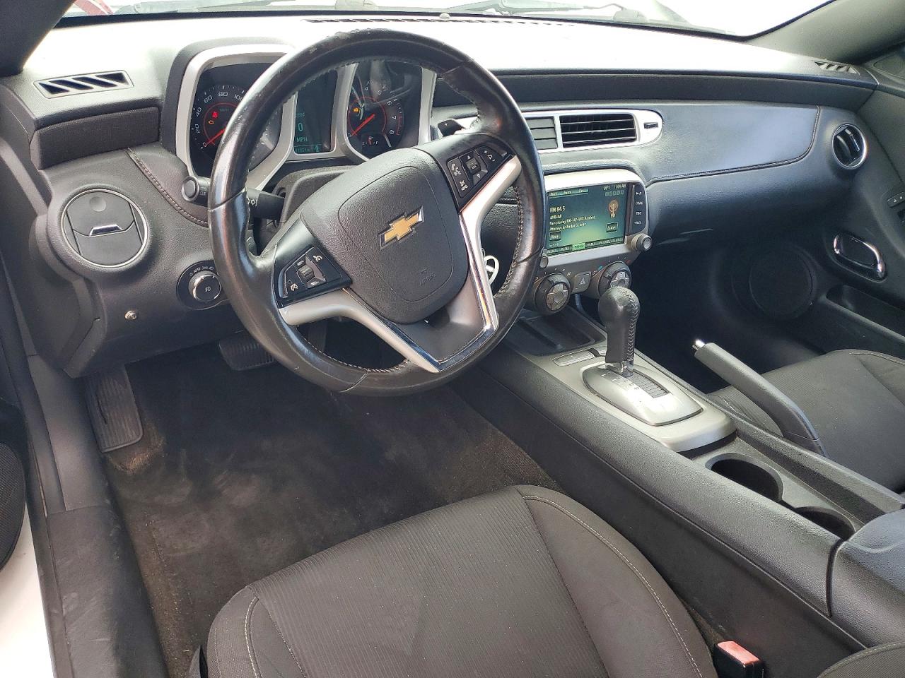 2015 Chevrolet Camaro Lt White vin: 2G1FD1E32F9253190