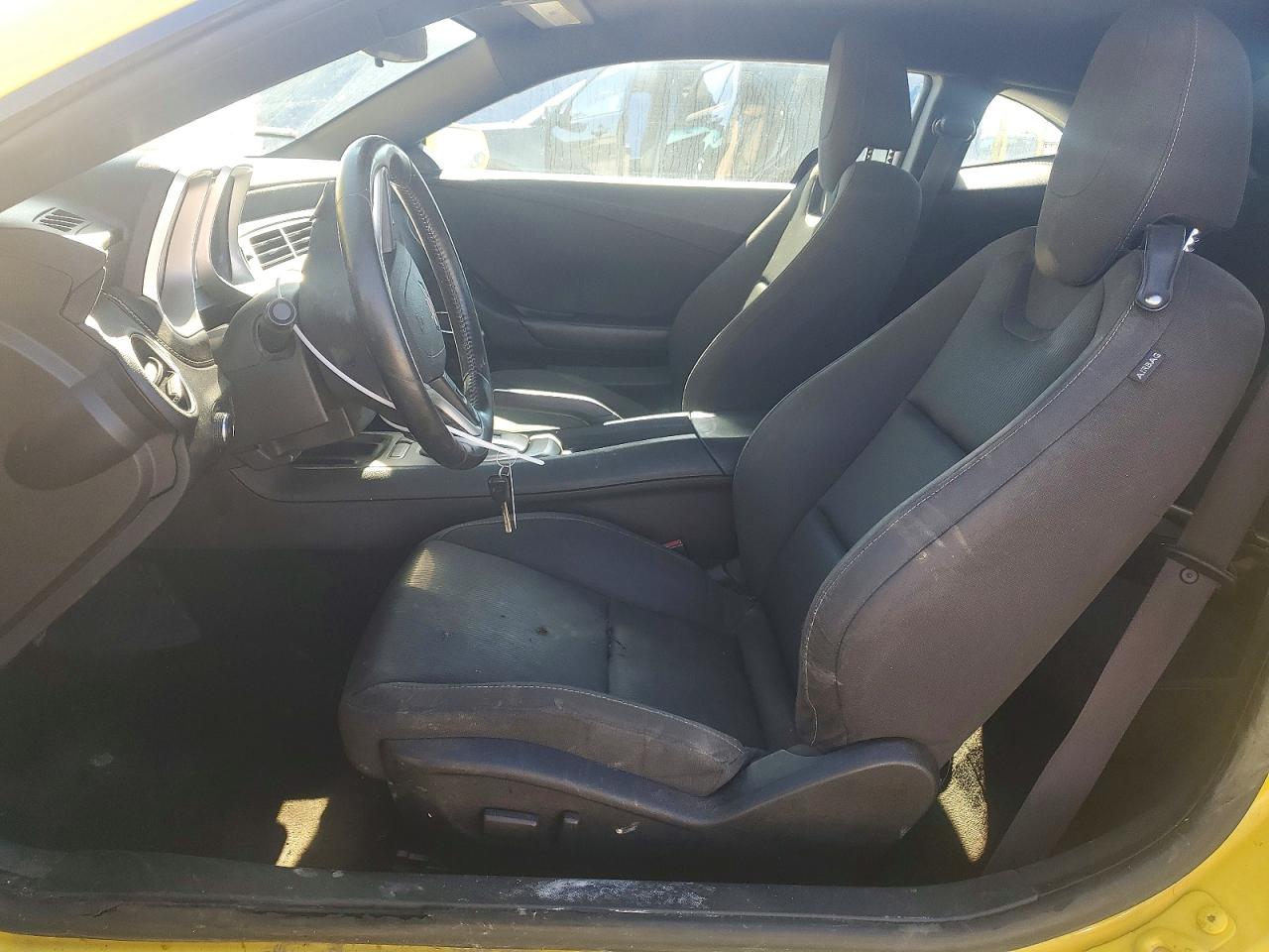 2015 Chevrolet Camaro Lt Желтый vin: 2G1FD1E33F9140414