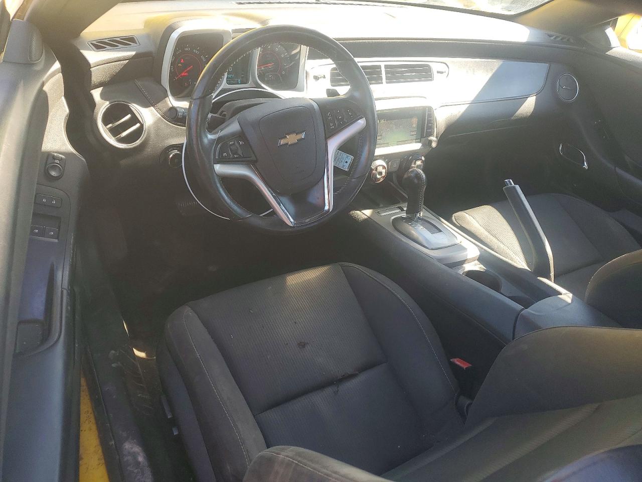 2015 Chevrolet Camaro Lt Желтый vin: 2G1FD1E33F9140414