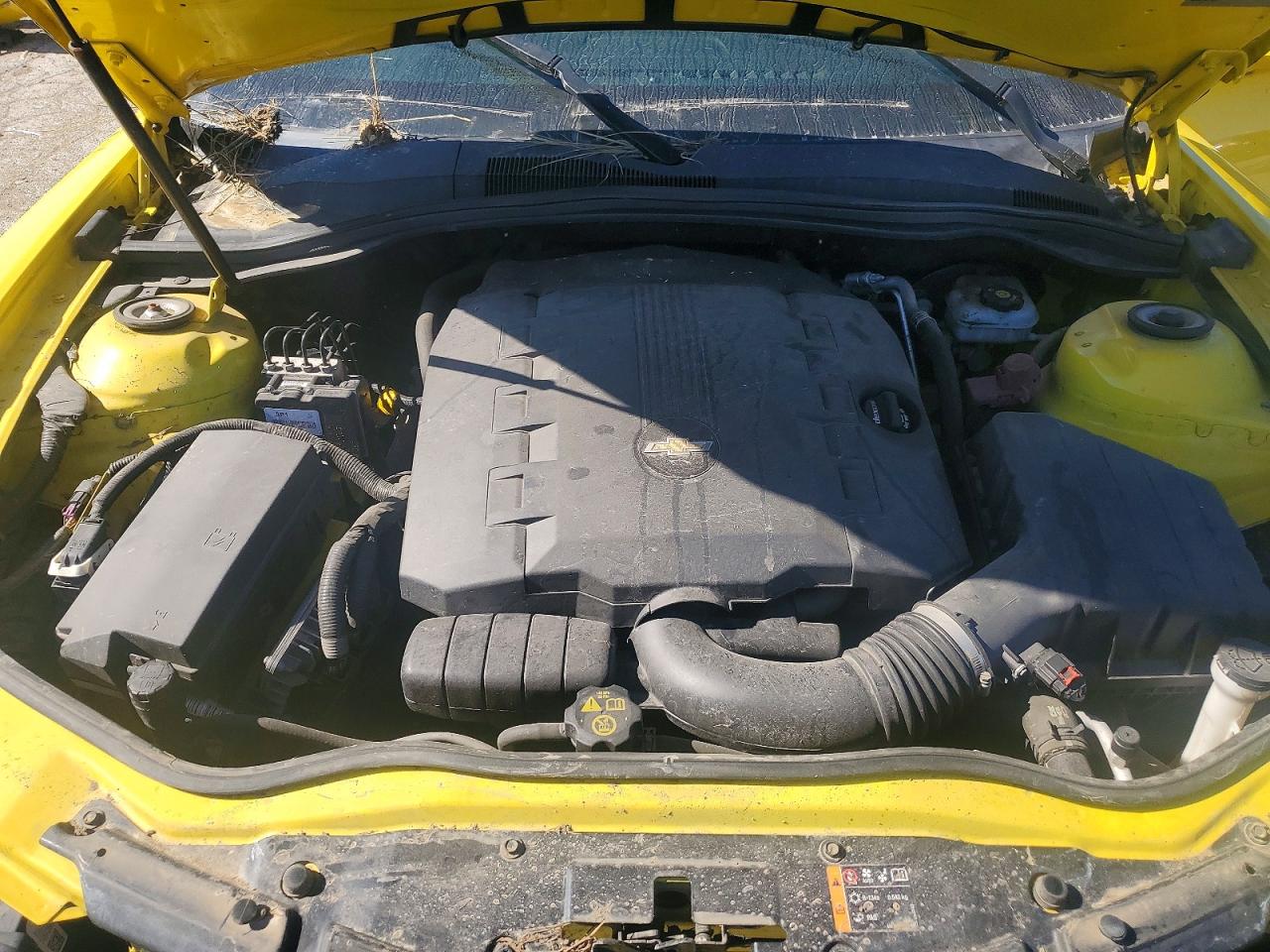 2015 Chevrolet Camaro Lt Желтый vin: 2G1FD1E33F9140414