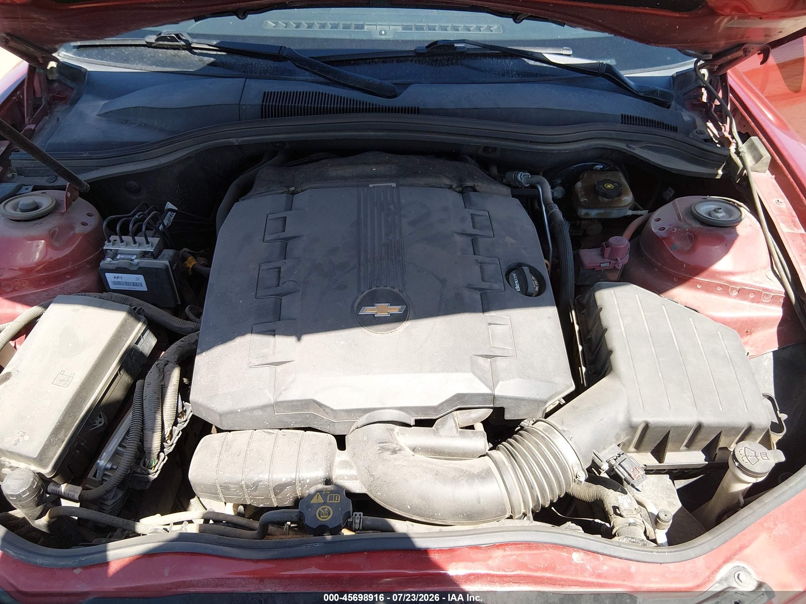 2015 Chevrolet Camaro 1lt Красный vin: 2G1FD1E33F9181089