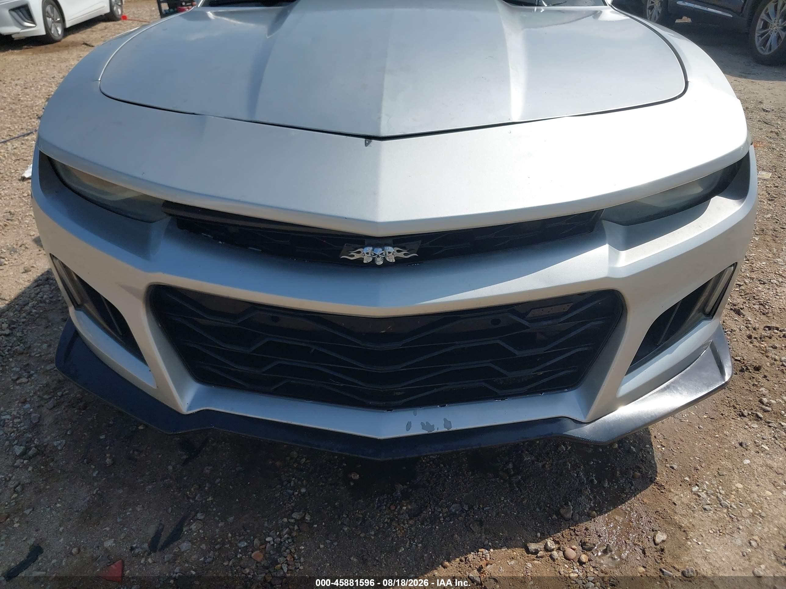 2015 Chevrolet Camaro 1lt Silver vin: 2G1FD1E33F9209795