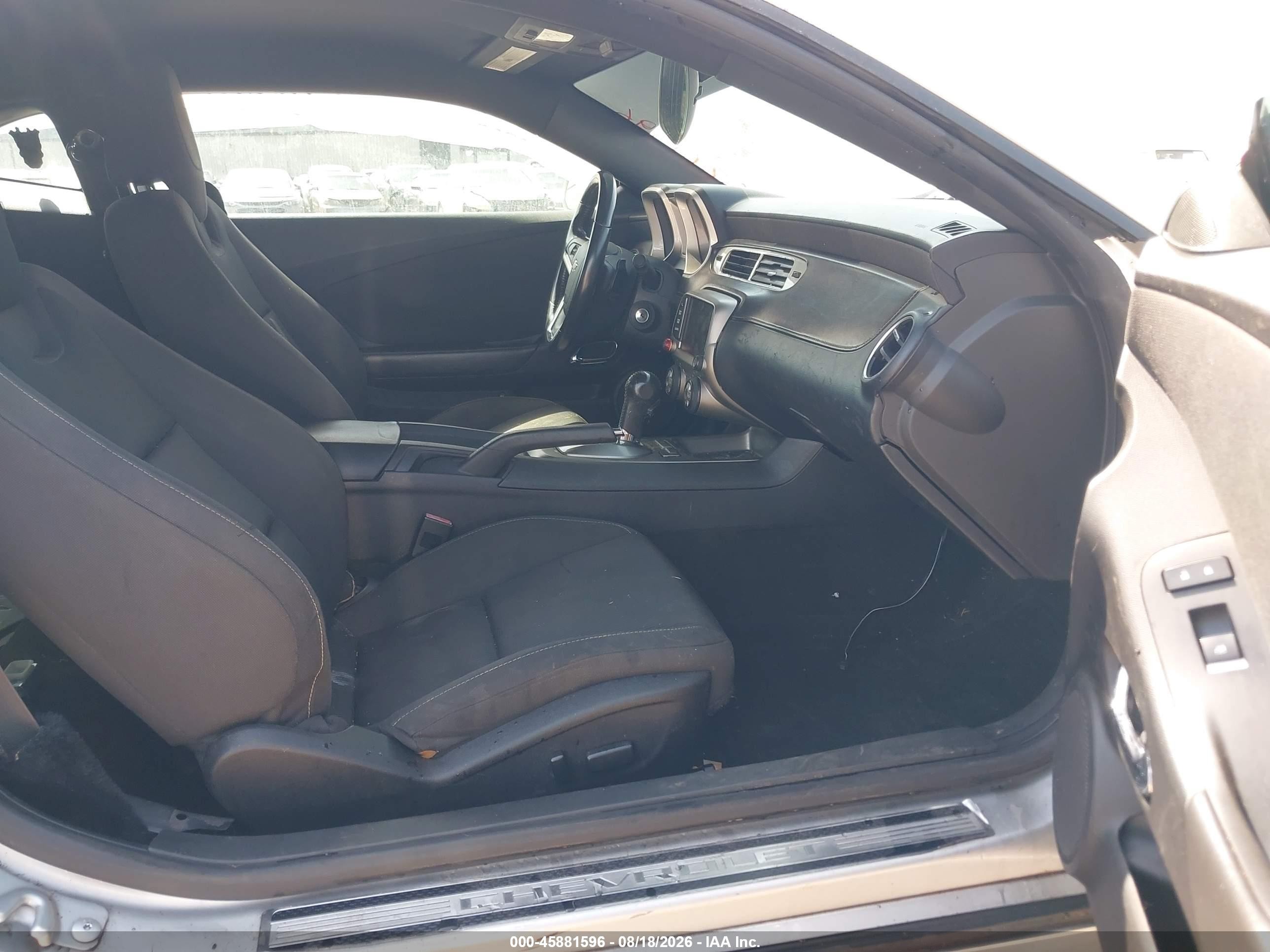 2015 Chevrolet Camaro 1lt Silver vin: 2G1FD1E33F9209795