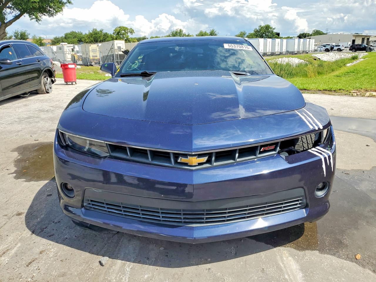 2015 Chevrolet Camaro Lt Blue vin: 2G1FD1E33F9216844