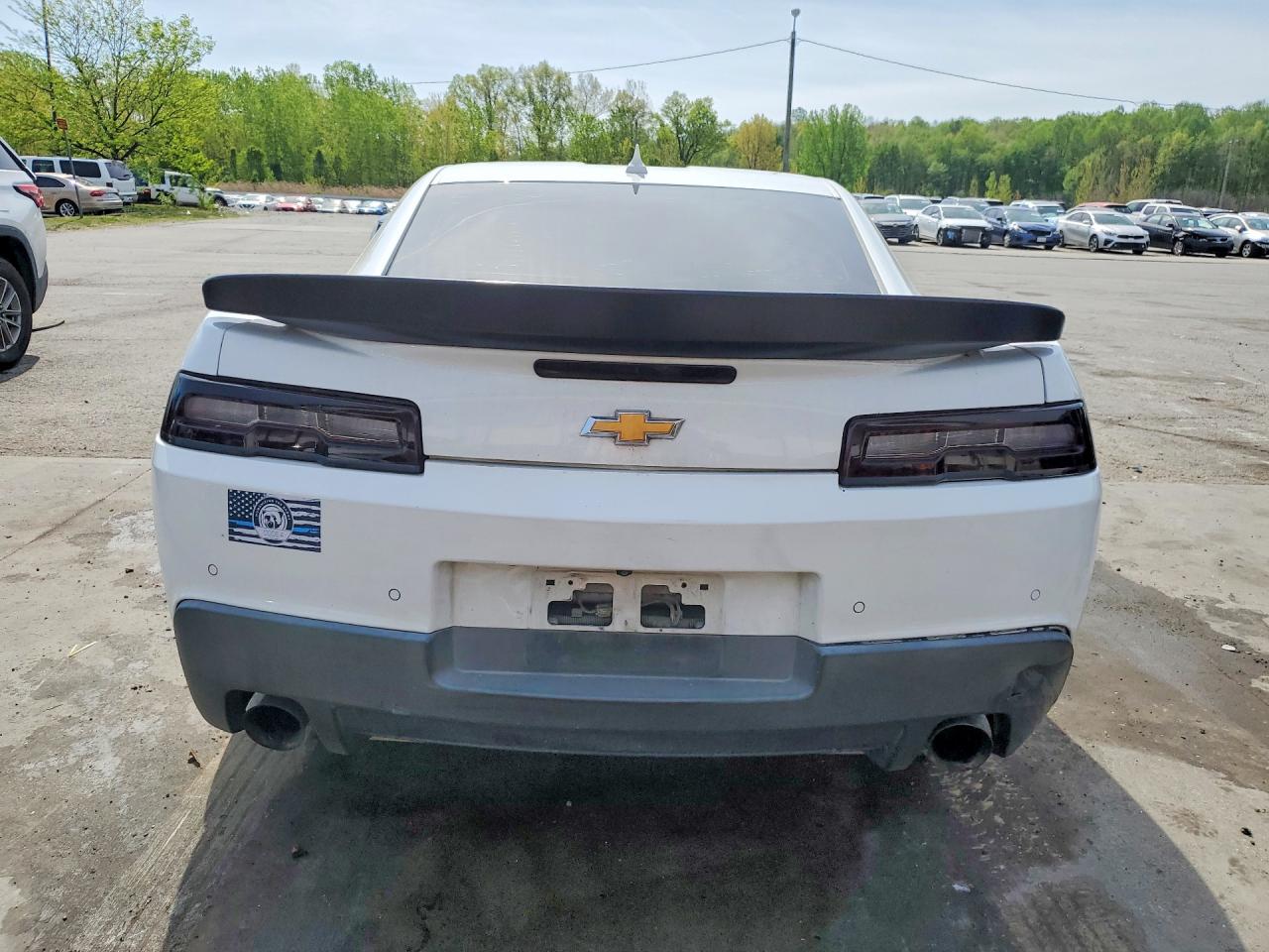 2015 Chevrolet Camaro Lt Белый vin: 2G1FD1E33F9254512