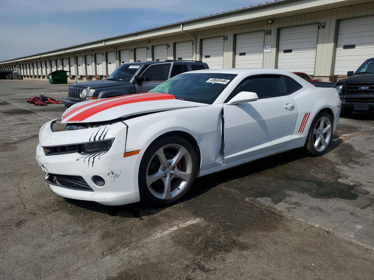 2015 Chevrolet Camaro Lt Белый vin: 2G1FD1E33F9254512