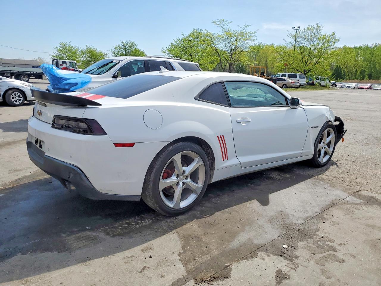 2015 Chevrolet Camaro Lt Белый vin: 2G1FD1E33F9254512