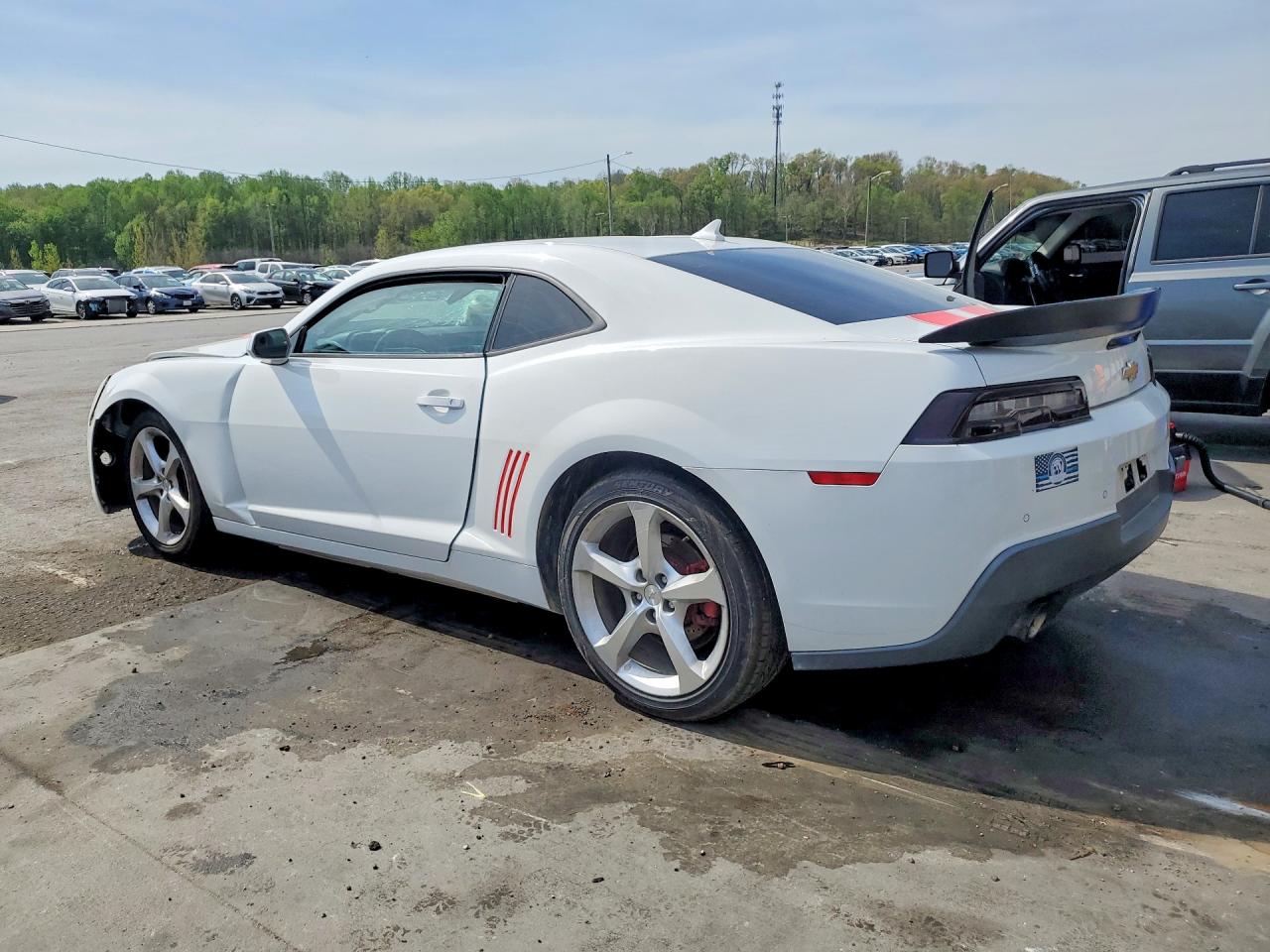 2015 Chevrolet Camaro Lt Белый vin: 2G1FD1E33F9254512