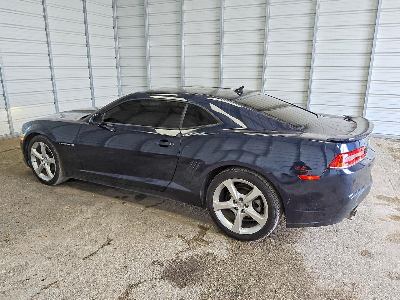 2015 Chevrolet Camaro Lt Blue vin: 2G1FD1E33F9272086