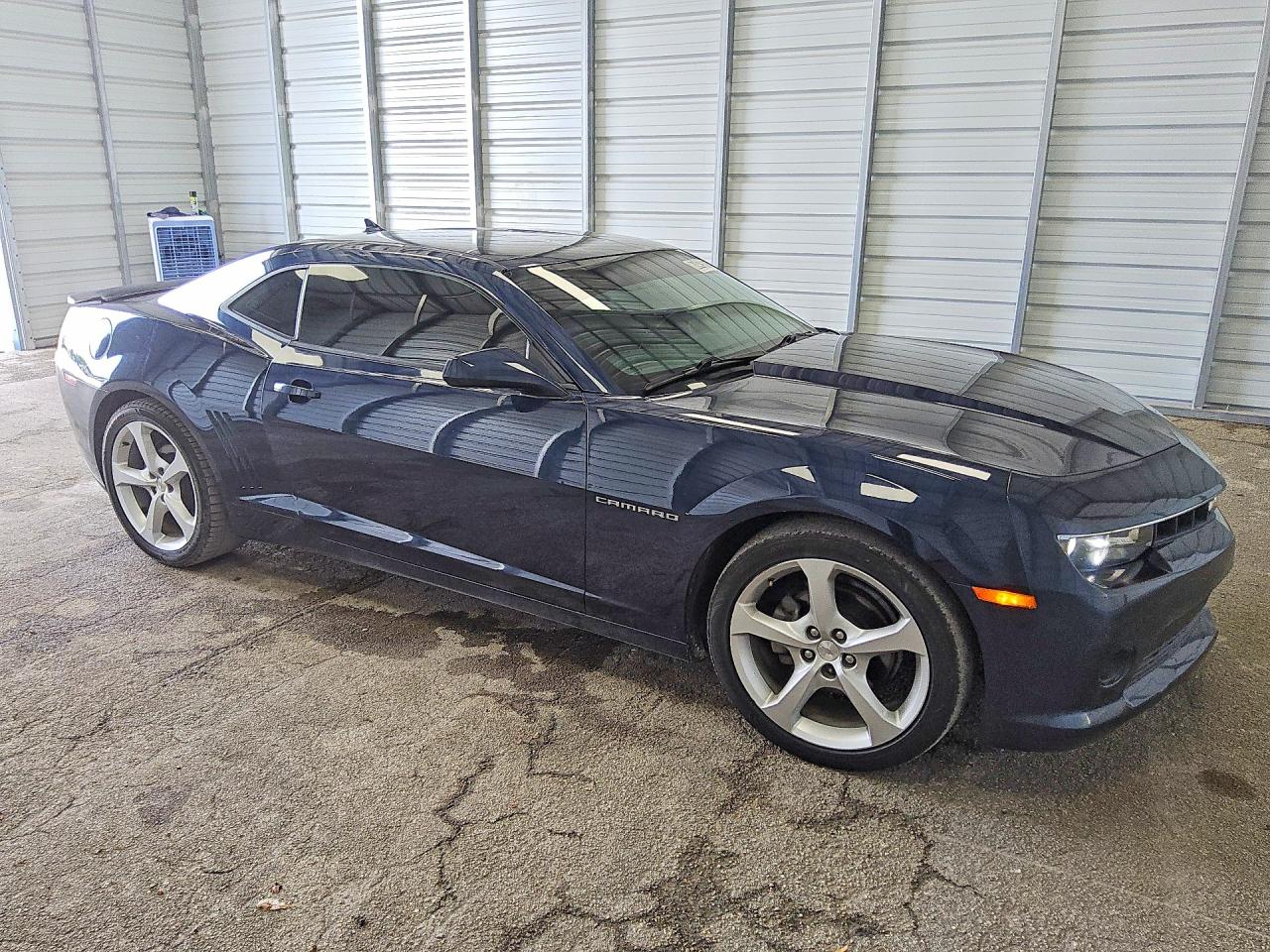 2015 Chevrolet Camaro Lt Blue vin: 2G1FD1E33F9272086