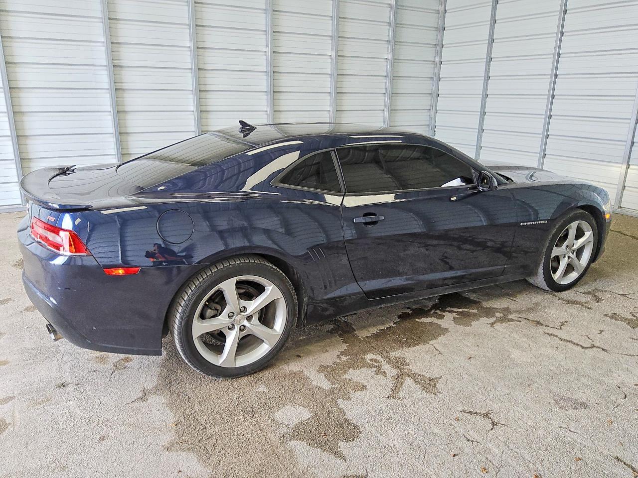 2015 Chevrolet Camaro Lt Blue vin: 2G1FD1E33F9272086