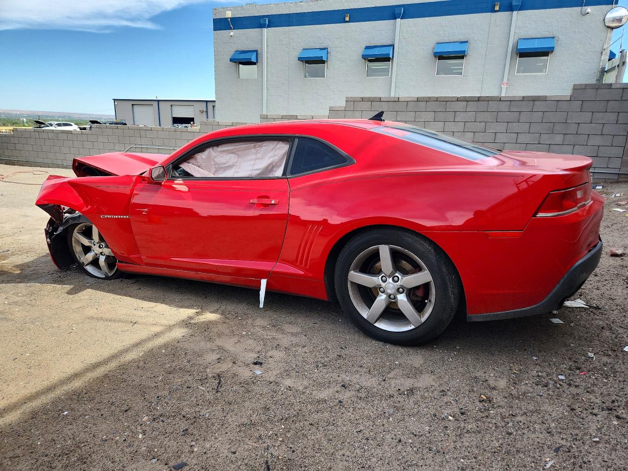 2015 Chevrolet Camaro Lt Red vin: 2G1FD1E33F9293052