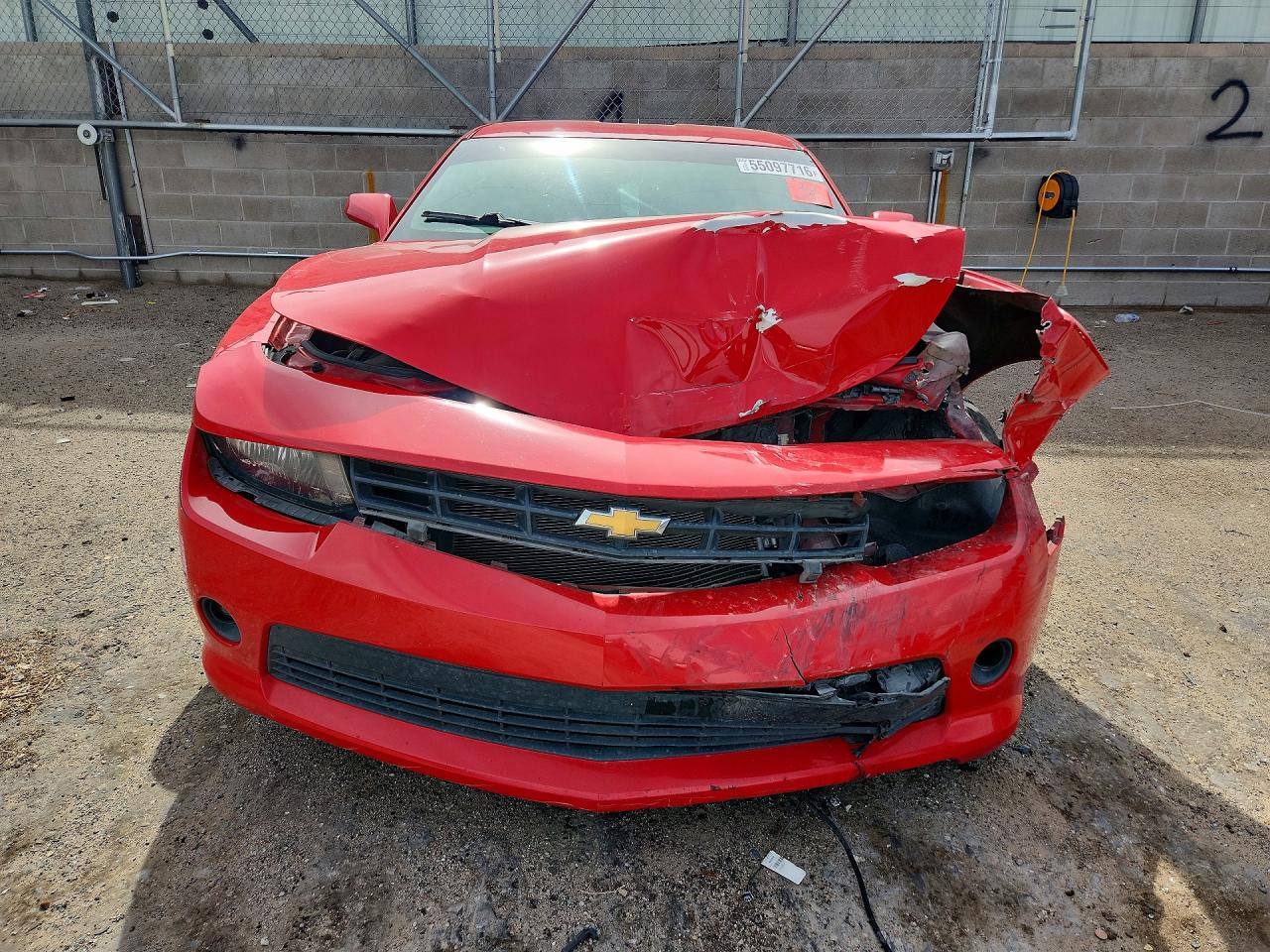 2015 Chevrolet Camaro Lt Red vin: 2G1FD1E33F9293052