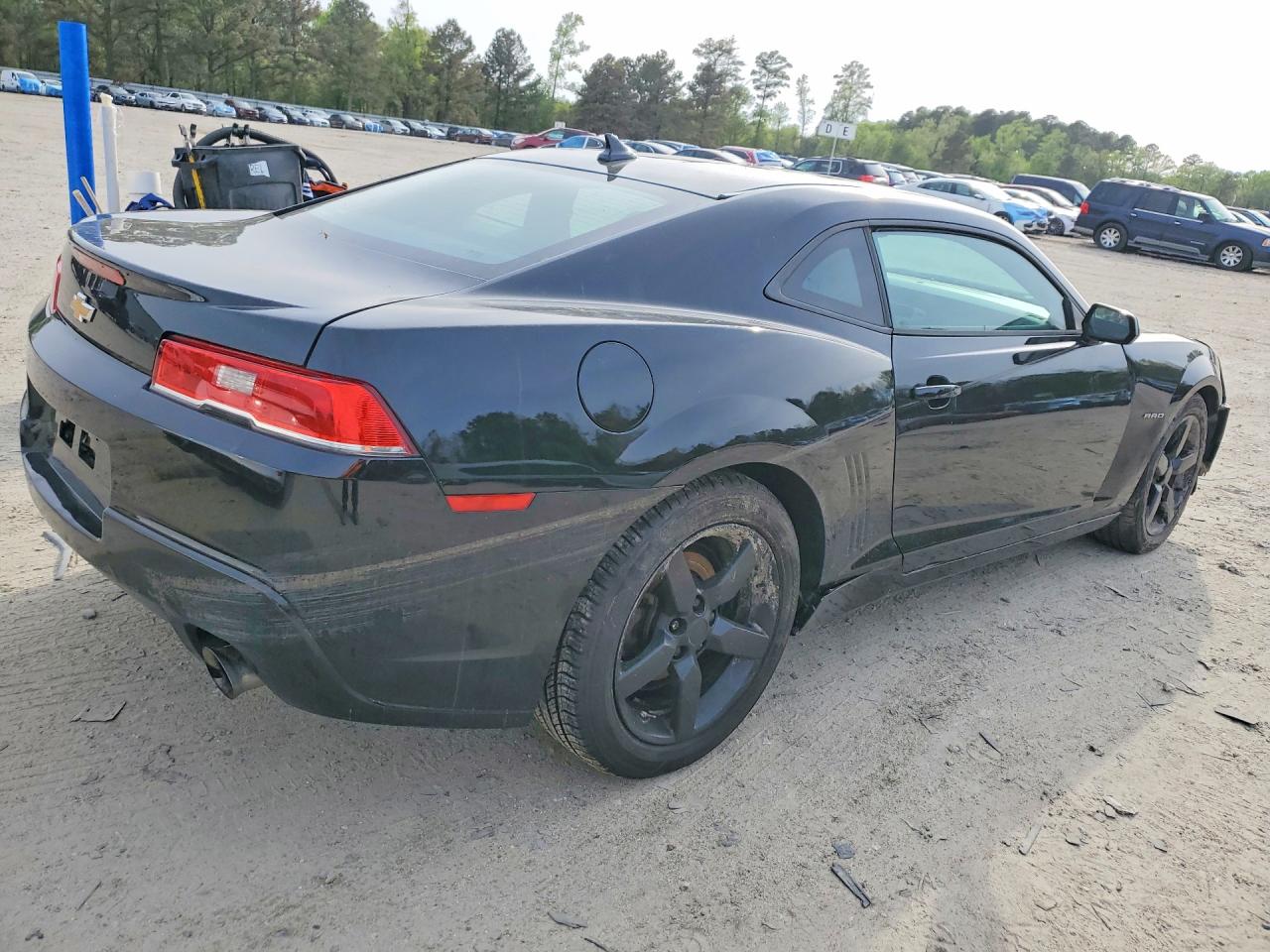 2015 Chevrolet Camaro Lt Черный vin: 2G1FD1E33F9295352