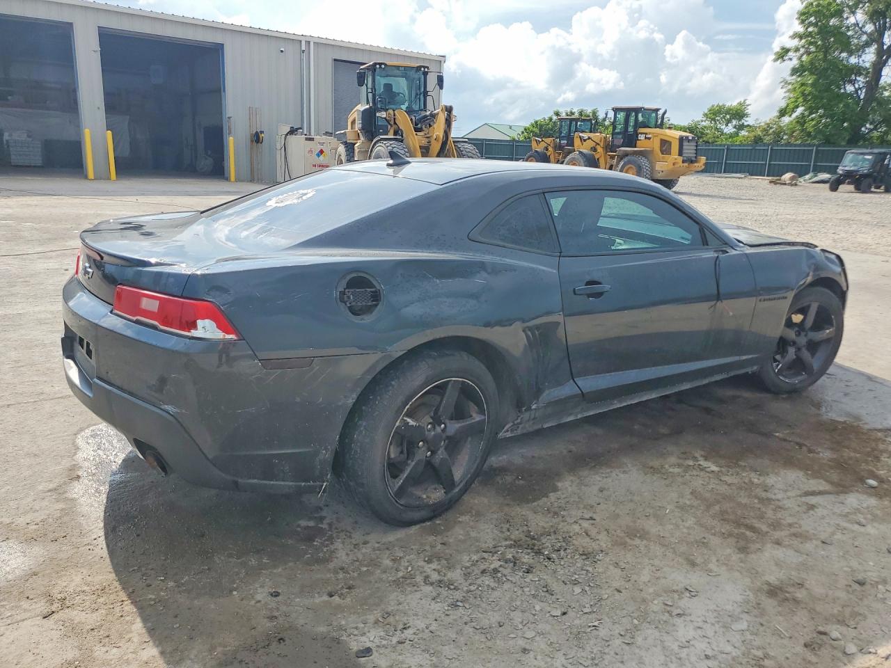 2015 Chevrolet Camaro Lt Black vin: 2G1FD1E33F9310285