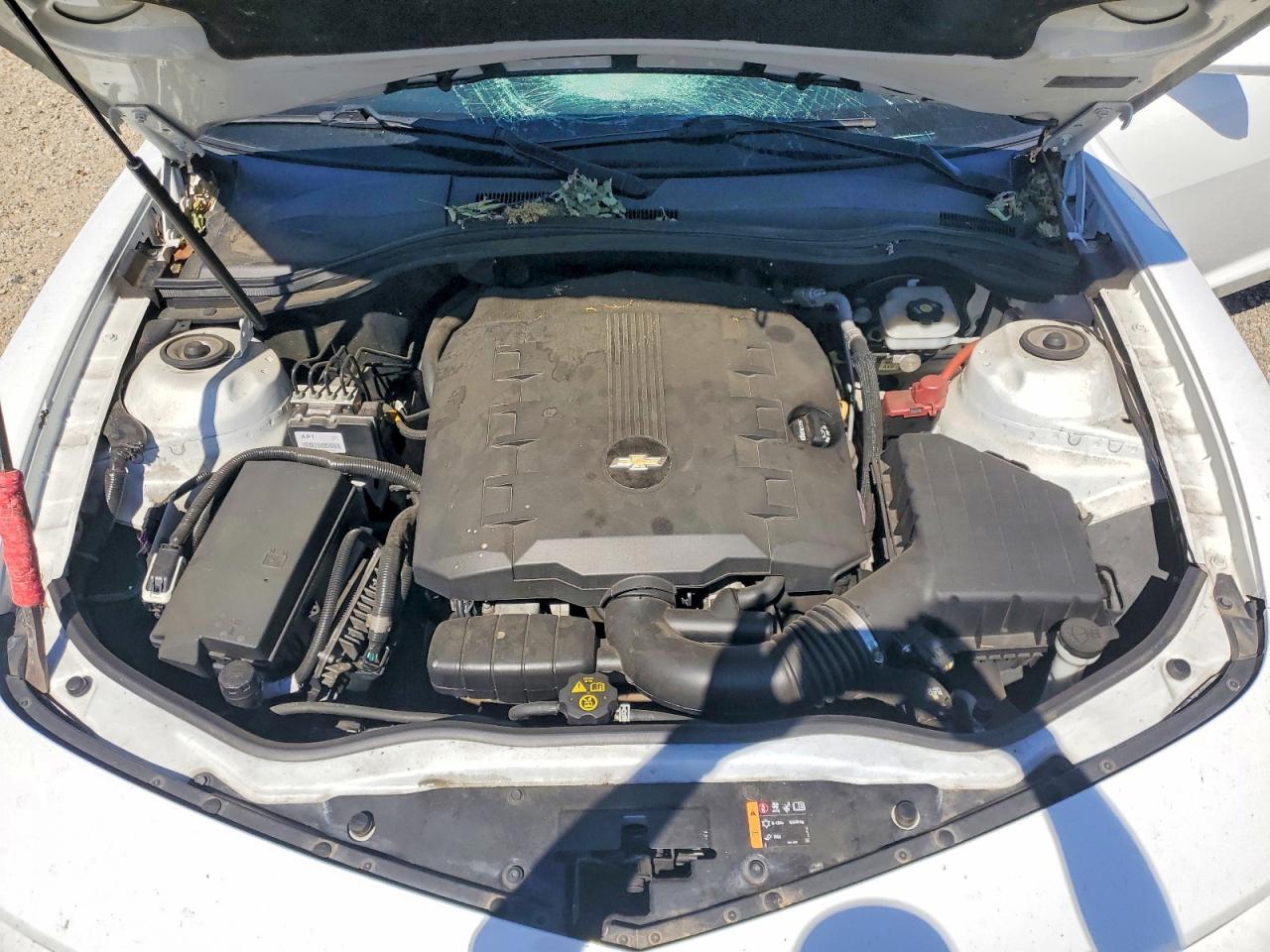 2015 Chevrolet Camaro Lt White vin: 2G1FD1E33F9311842