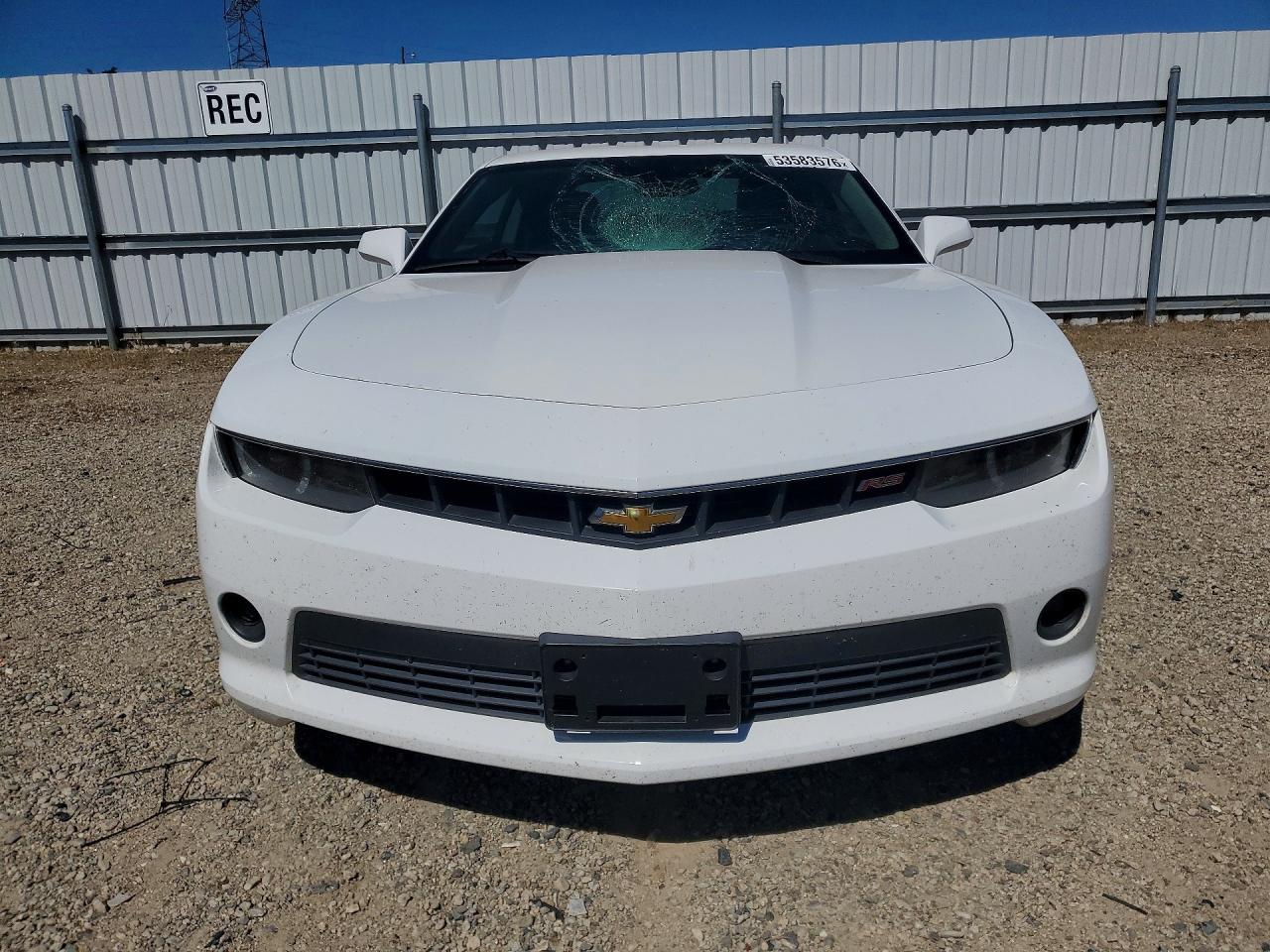2015 Chevrolet Camaro Lt White vin: 2G1FD1E33F9311842