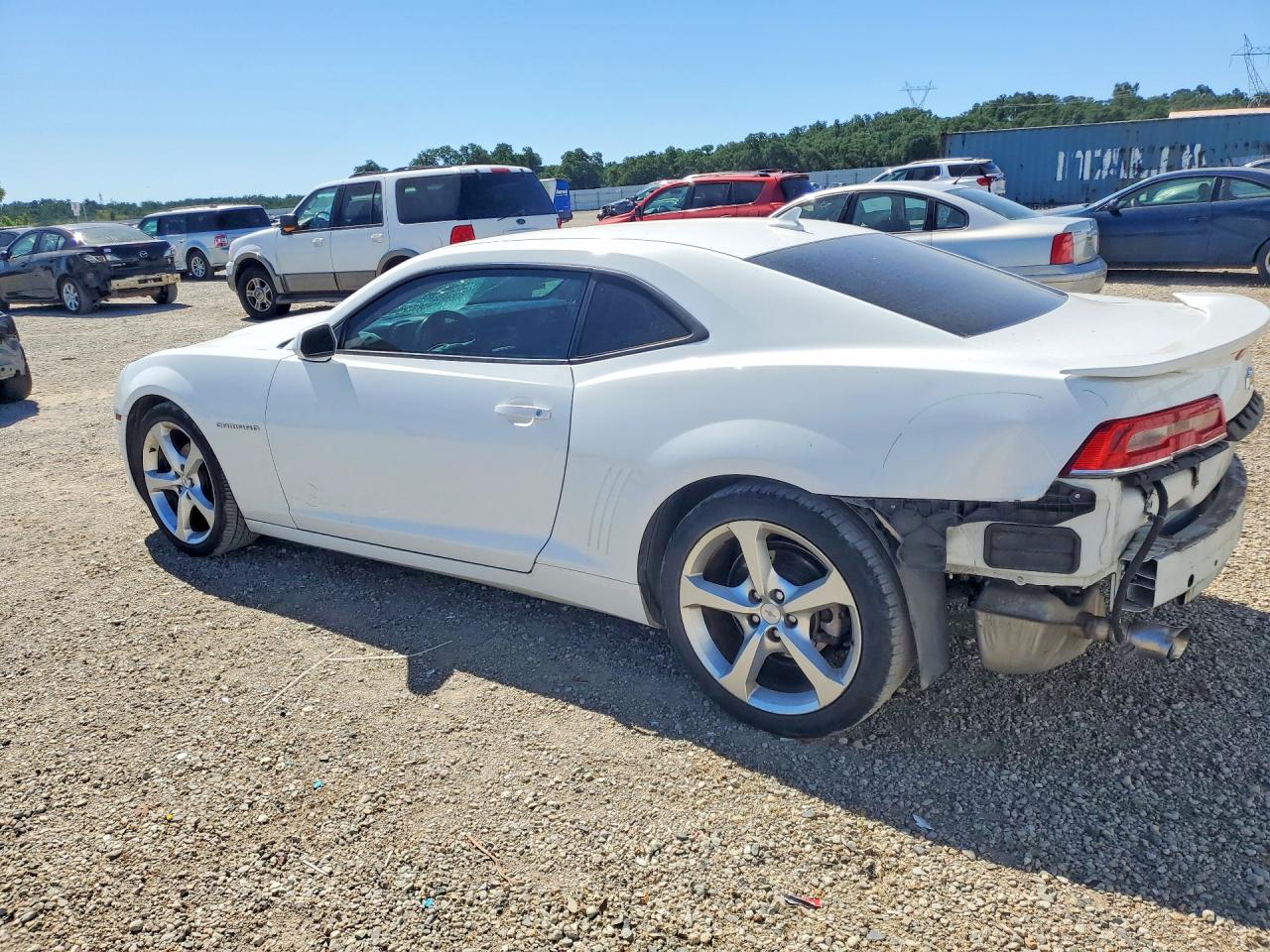 2015 Chevrolet Camaro Lt White vin: 2G1FD1E33F9311842
