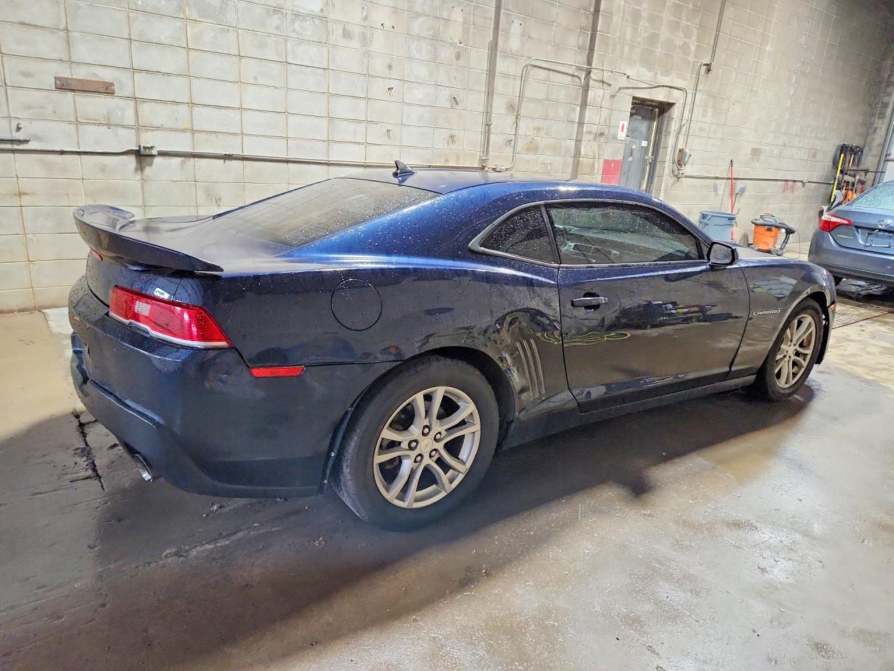 2015 Chevrolet Camaro 1lt Blue vin: 2G1FD1E34F9149901