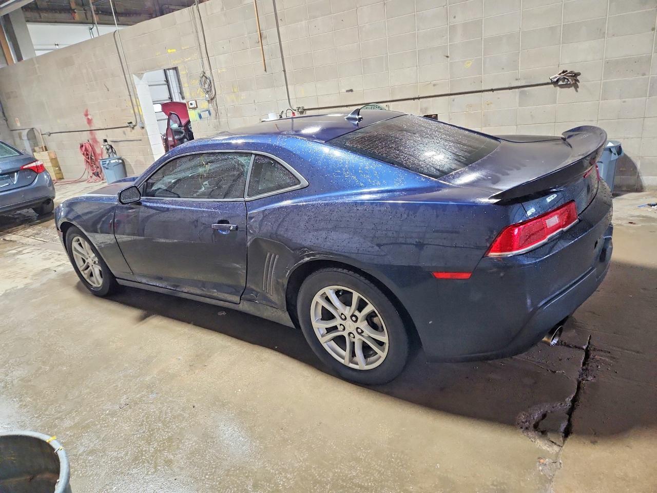 2015 Chevrolet Camaro 1lt Blue vin: 2G1FD1E34F9149901