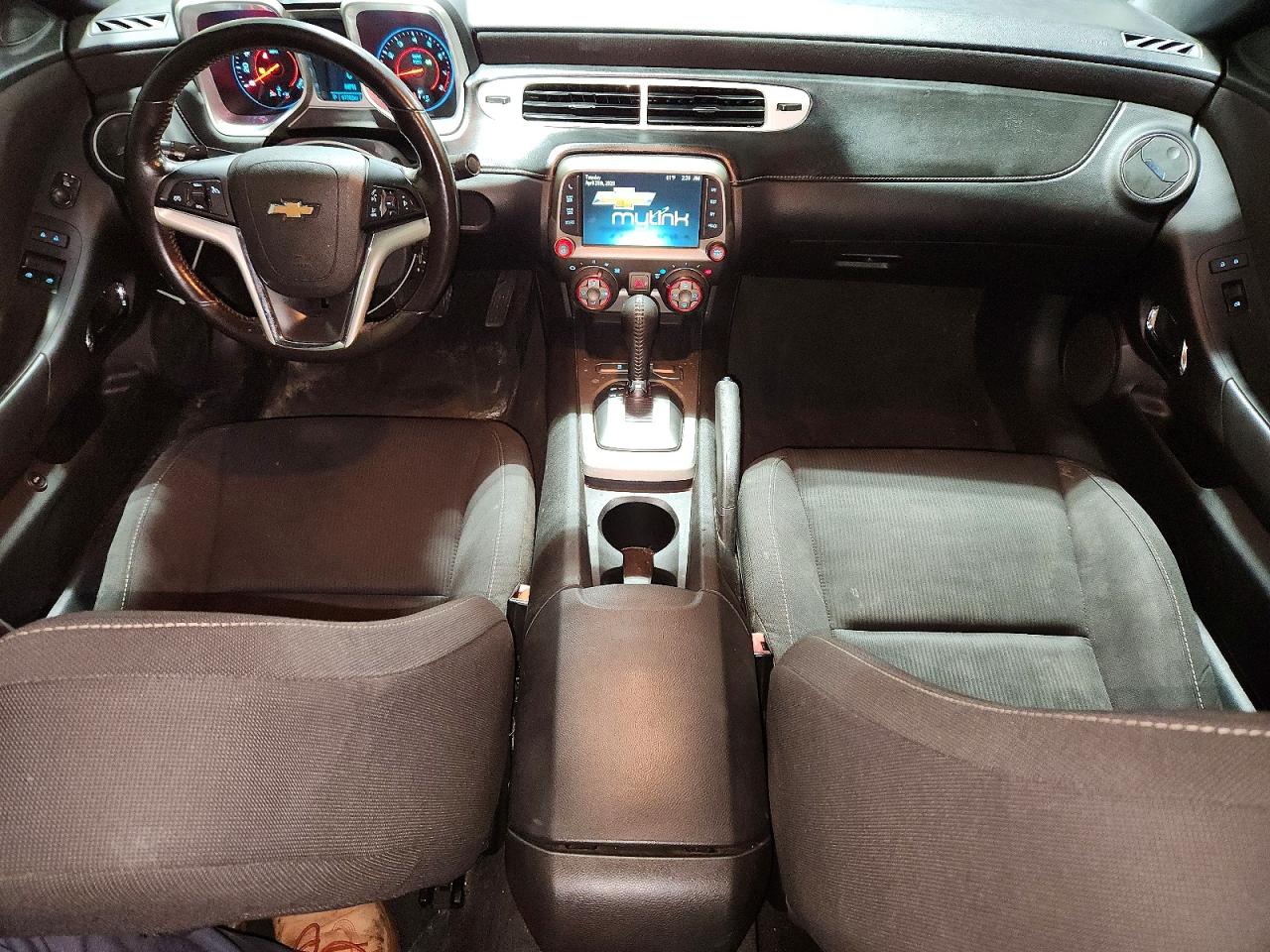 2015 Chevrolet Camaro 1lt Blue vin: 2G1FD1E34F9149901
