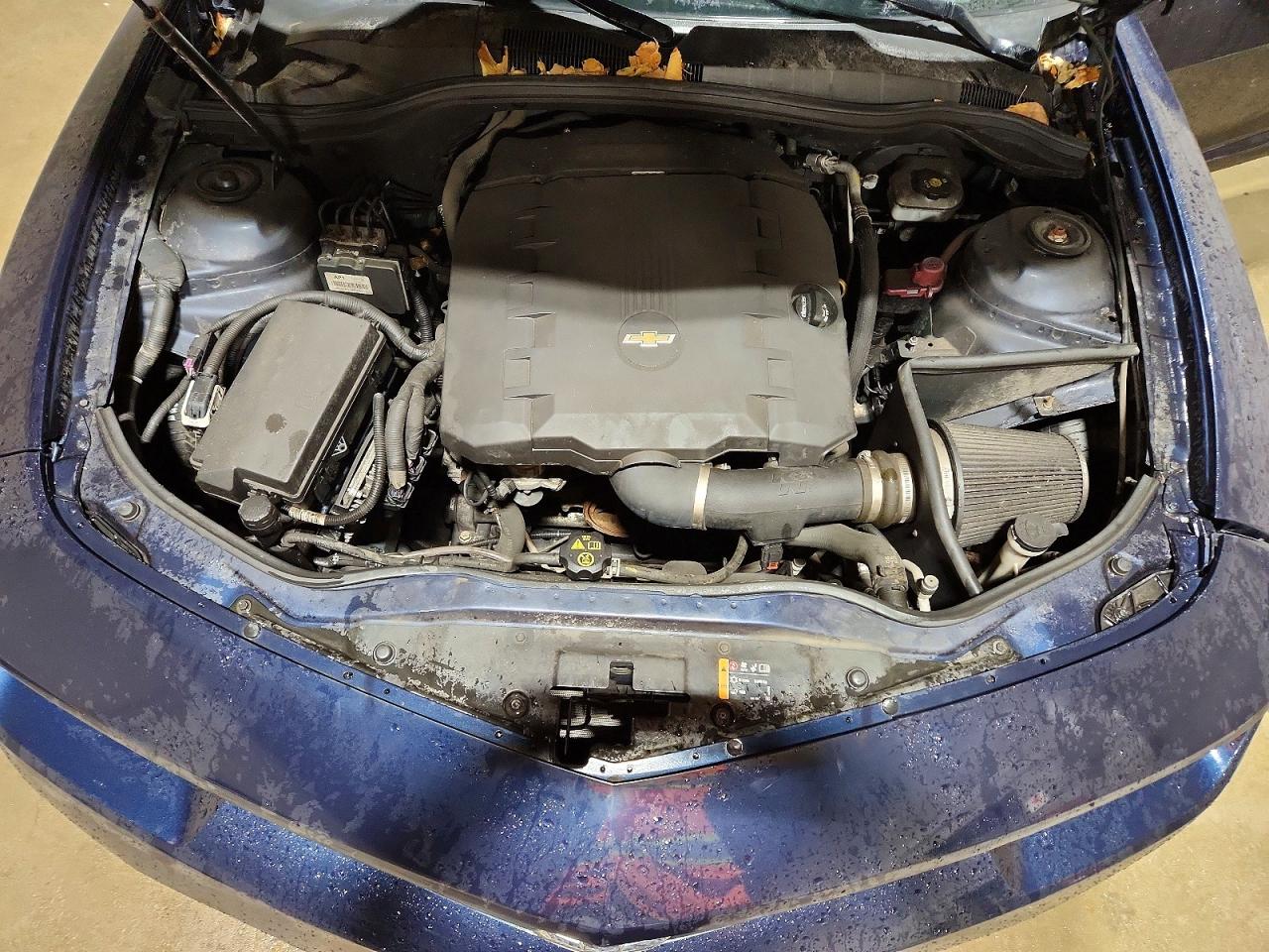 2015 Chevrolet Camaro 1lt Blue vin: 2G1FD1E34F9149901
