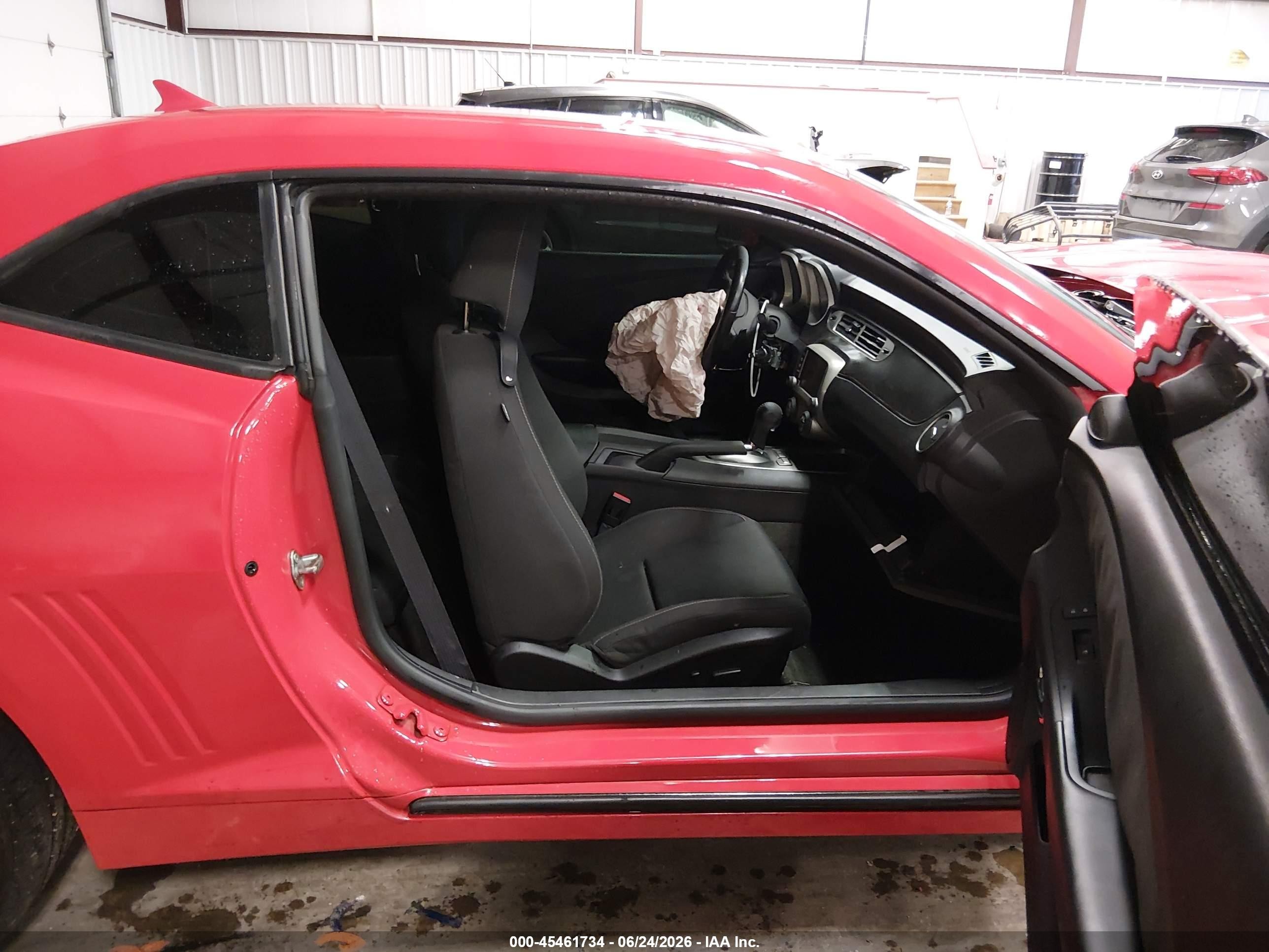 2015 Chevrolet Camaro 1lt Red vin: 2G1FD1E34F9182235