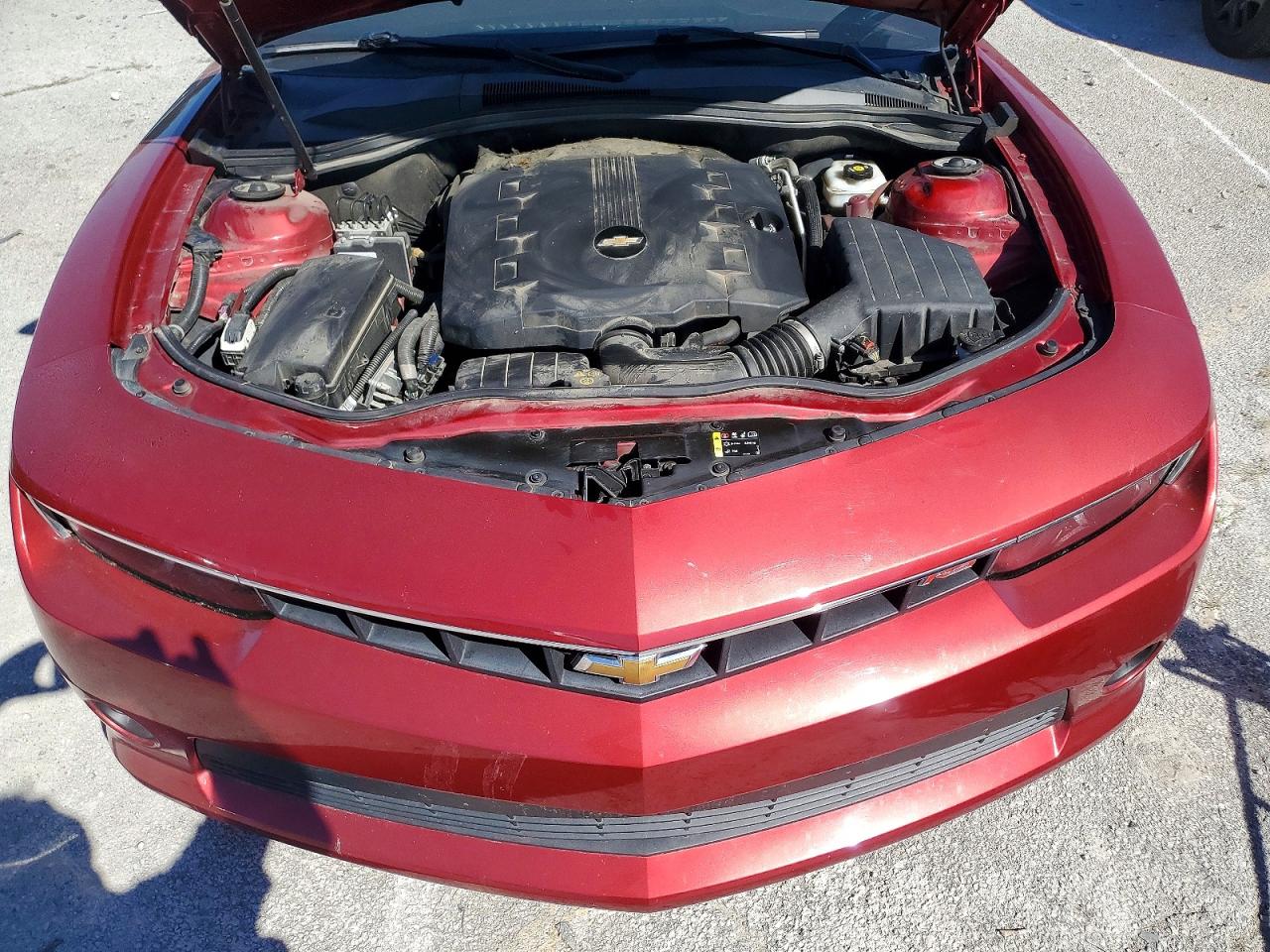 2015 Chevrolet Camaro Lt Red vin: 2G1FD1E34F9213970