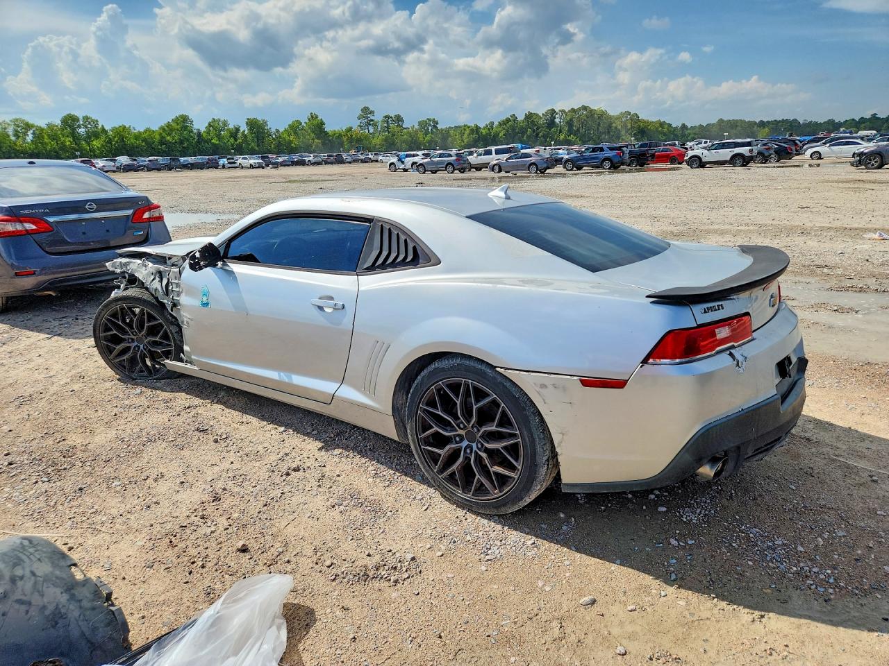 2015 Chevrolet Camaro Lt Silver vin: 2G1FD1E35F9137515