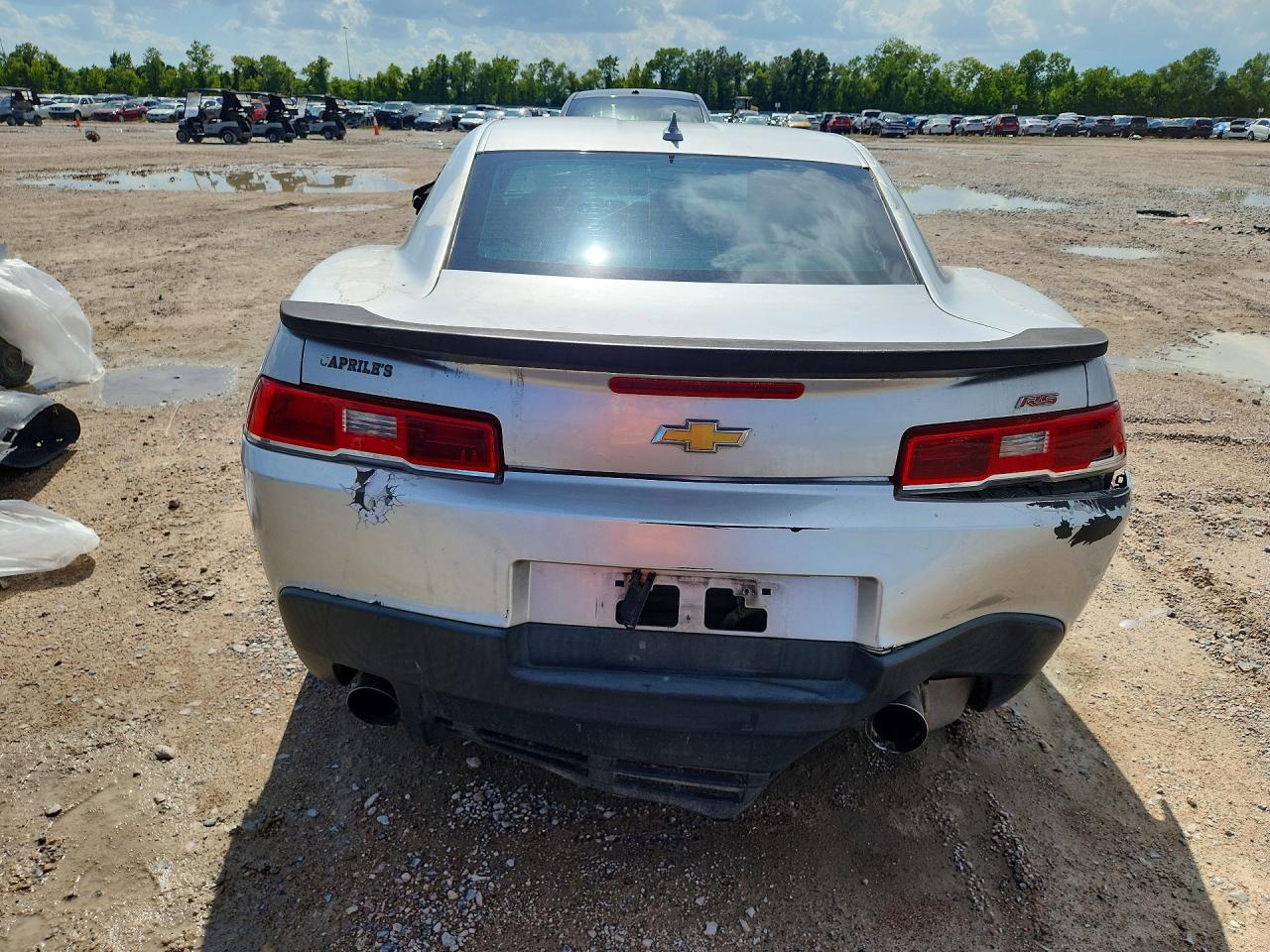 2015 Chevrolet Camaro Lt Silver vin: 2G1FD1E35F9137515