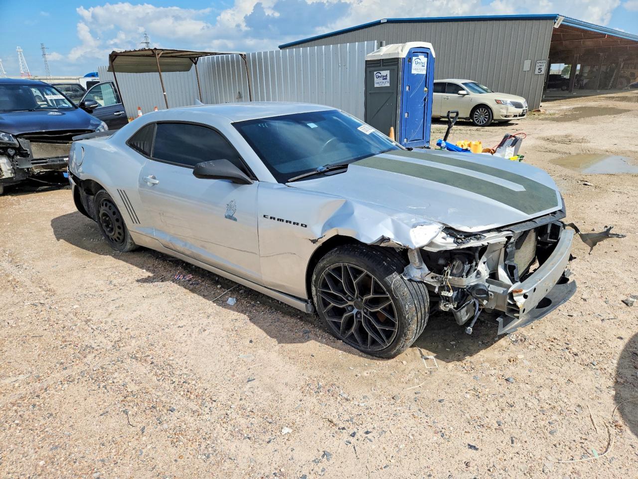 2015 Chevrolet Camaro Lt Silver vin: 2G1FD1E35F9137515