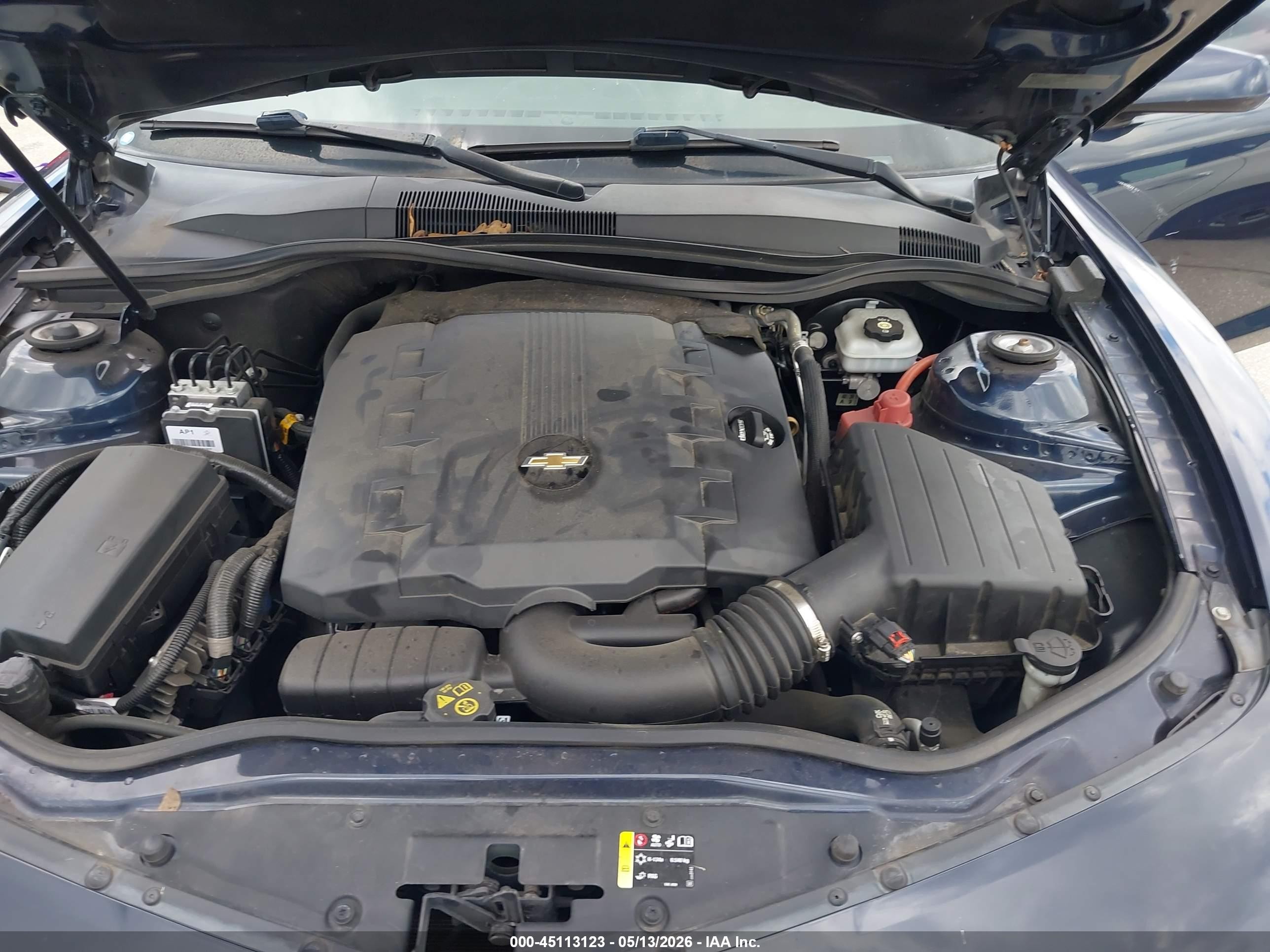2015 Chevrolet Camaro 1lt Dark Blue vin: 2G1FD1E35F9233080
