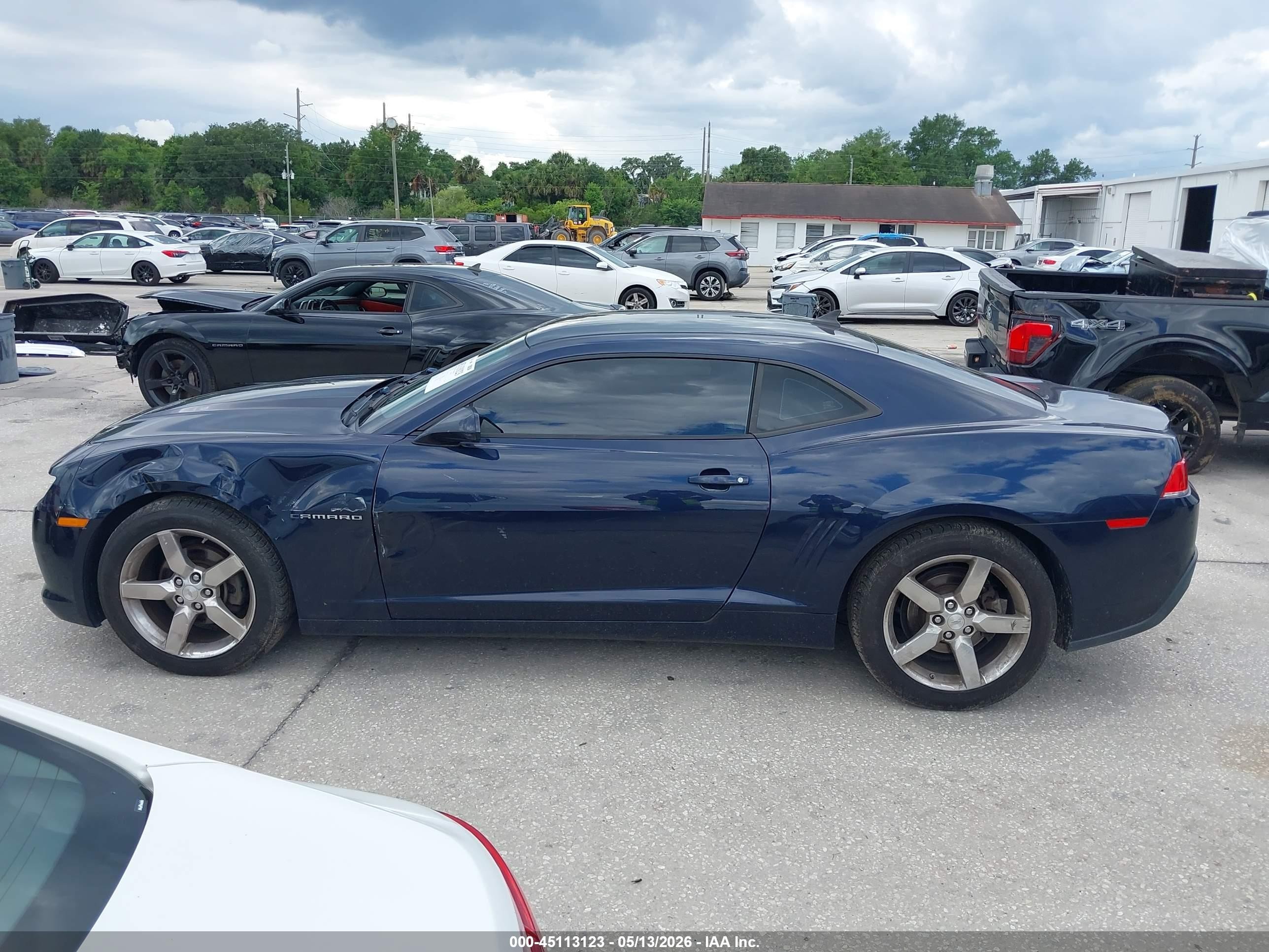 2015 Chevrolet Camaro 1lt Dark Blue vin: 2G1FD1E35F9233080