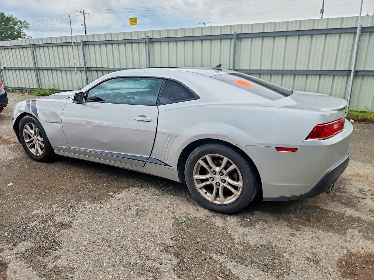 2015 Chevrolet Camaro Lt Silver vin: 2G1FD1E35F9237050