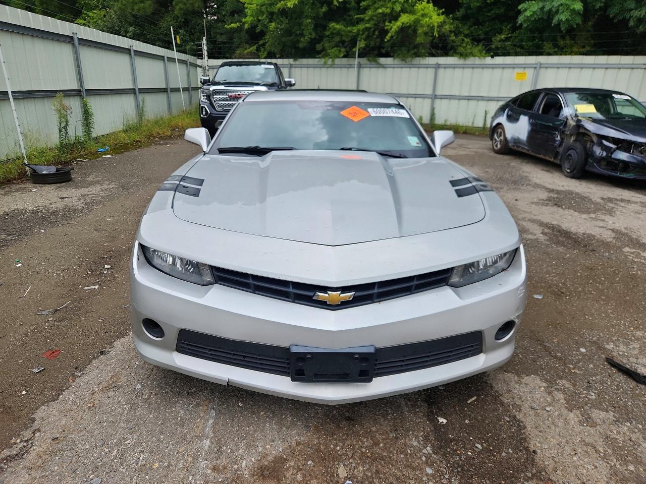 2015 Chevrolet Camaro Lt Silver vin: 2G1FD1E35F9237050