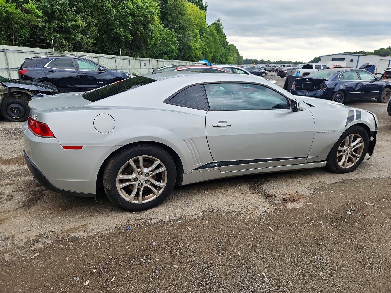 2015 Chevrolet Camaro Lt Silver vin: 2G1FD1E35F9237050
