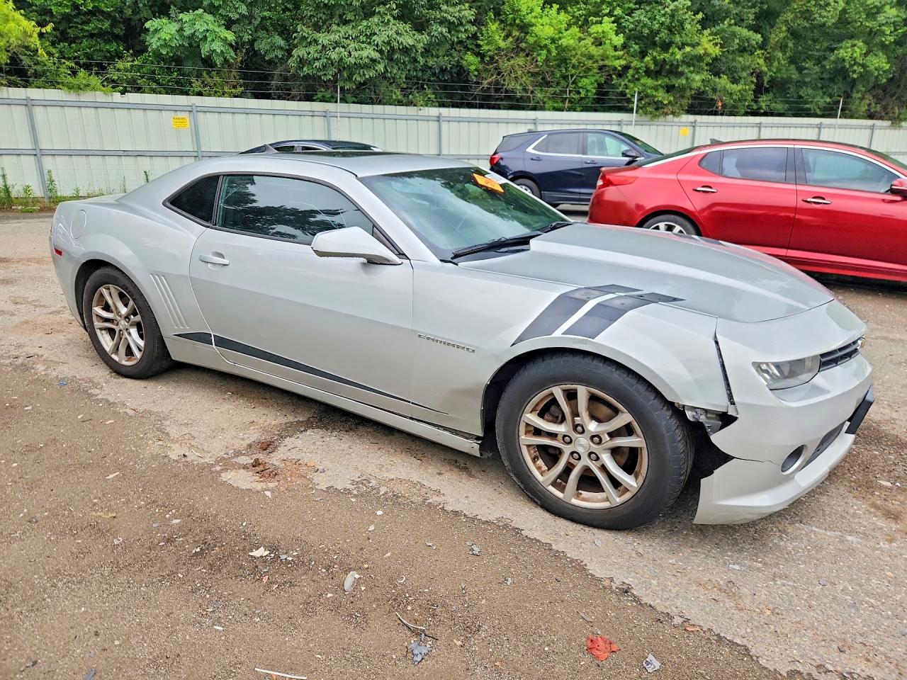 2015 Chevrolet Camaro Lt Silver vin: 2G1FD1E35F9237050