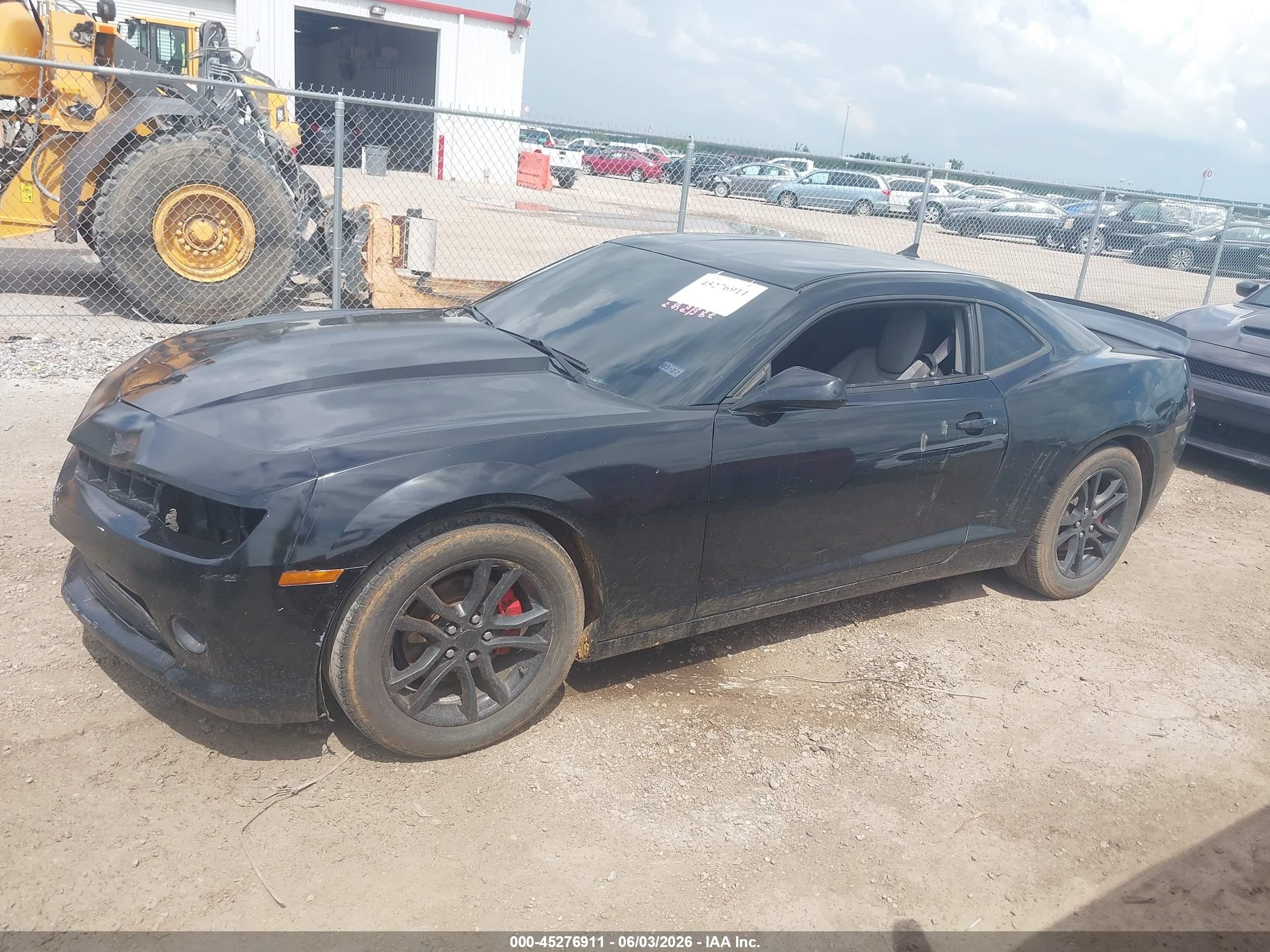 2015 Chevrolet Camaro 1lt Black vin: 2G1FD1E35F9247755