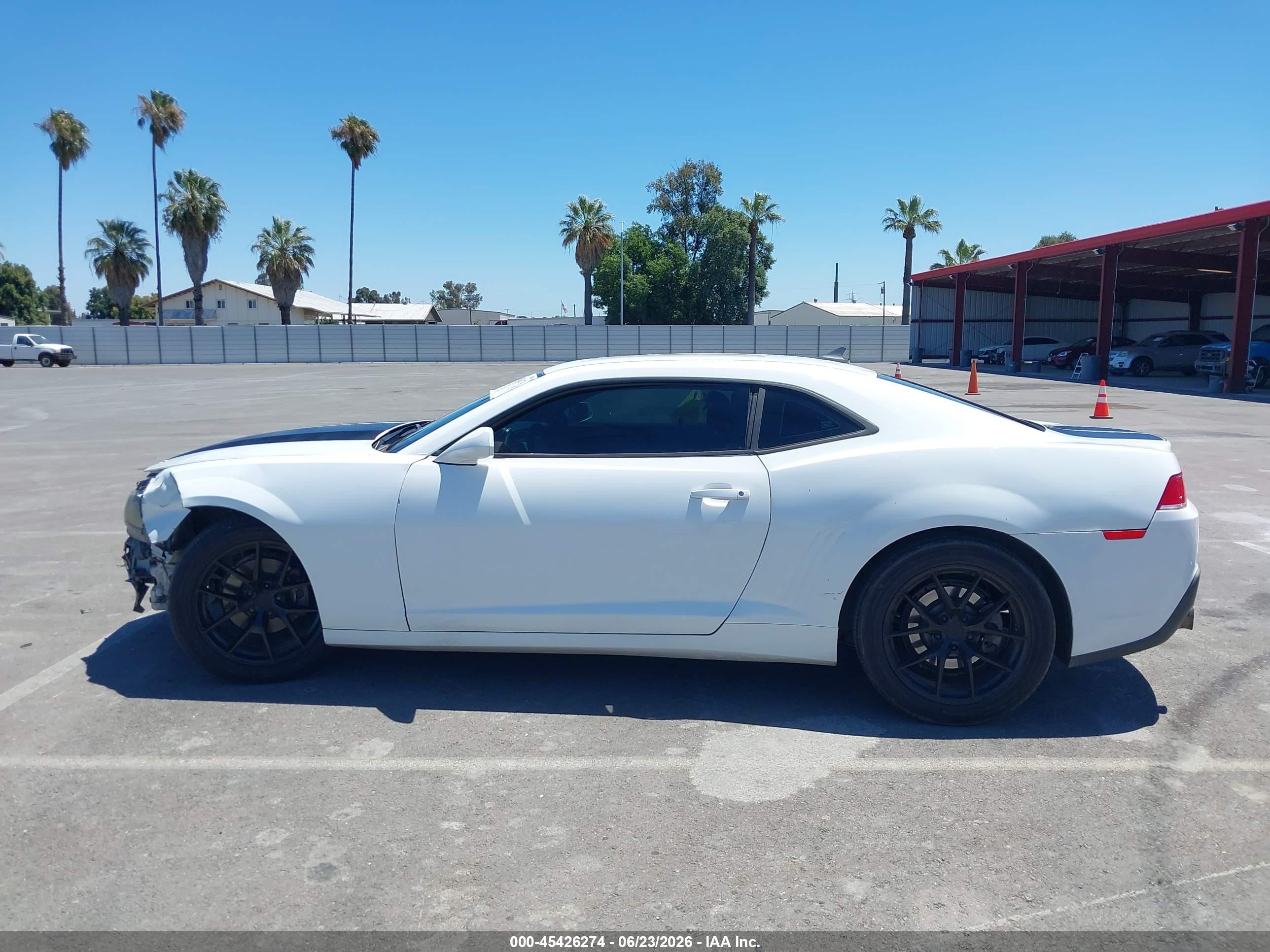 2015 Chevrolet Camaro 1lt White vin: 2G1FD1E35F9251045