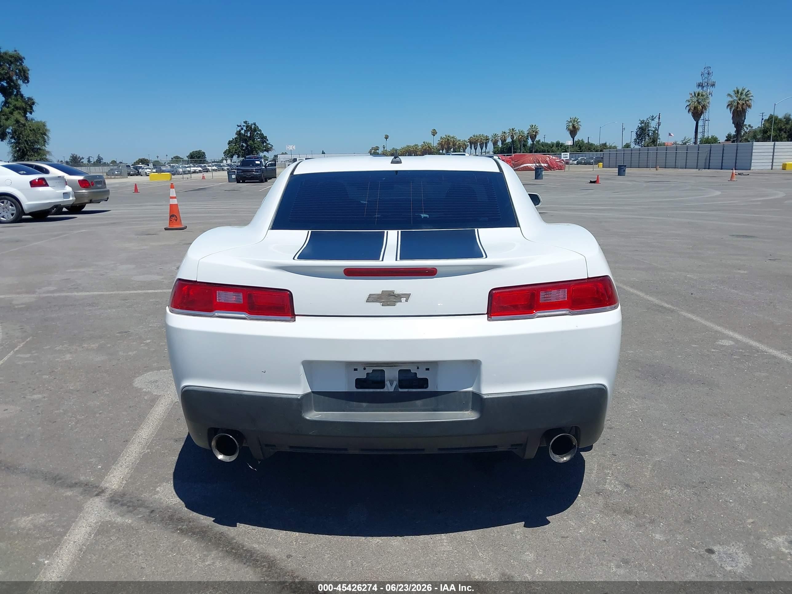 2015 Chevrolet Camaro 1lt White vin: 2G1FD1E35F9251045