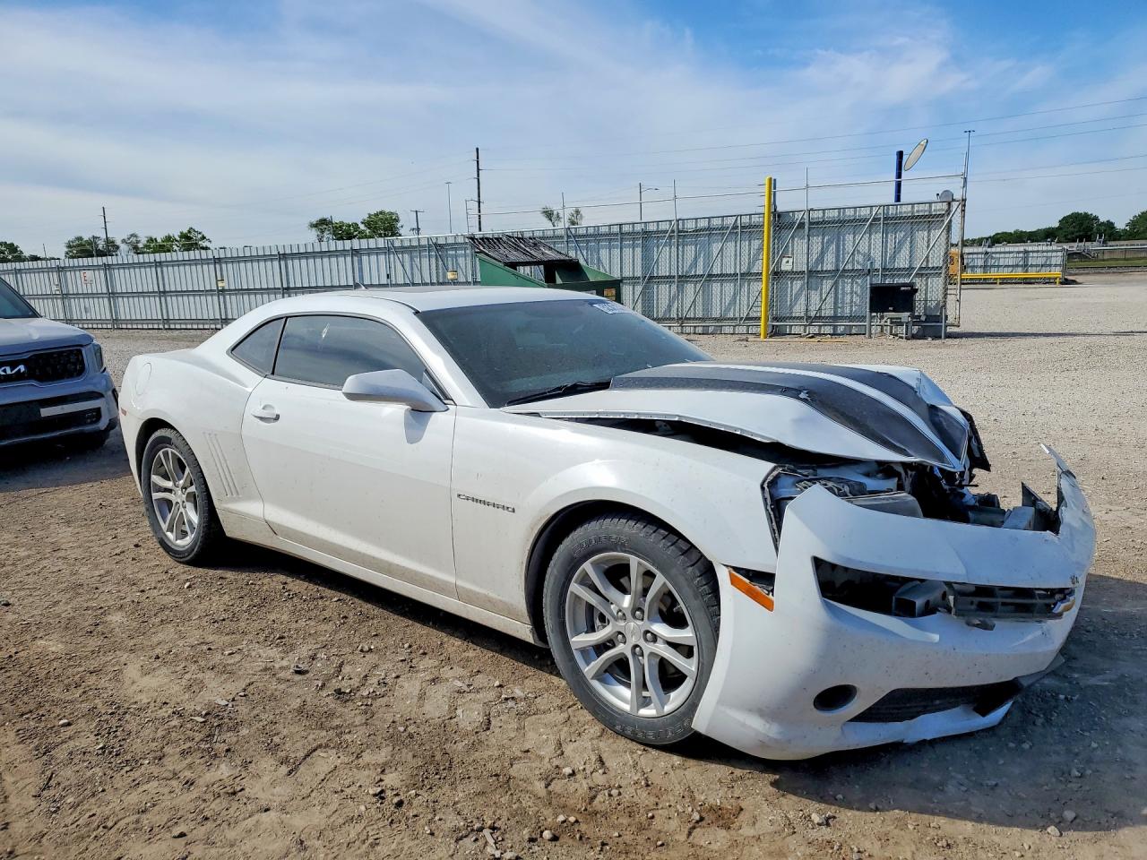 2015 Chevrolet Camaro Lt White vin: 2G1FD1E35F9265043