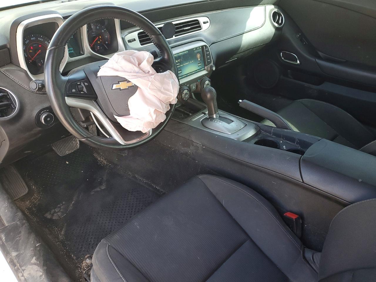 2015 Chevrolet Camaro Lt White vin: 2G1FD1E35F9265043